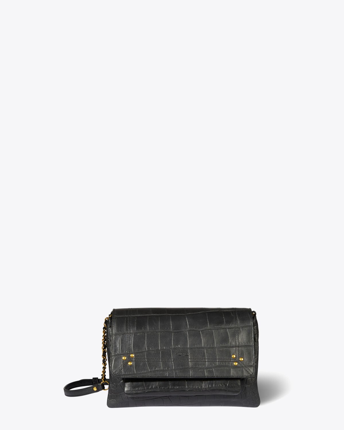 Image du produit Jérôme Dreyfuss Collection Sac Charly M Vachette Croco Noir   - 6