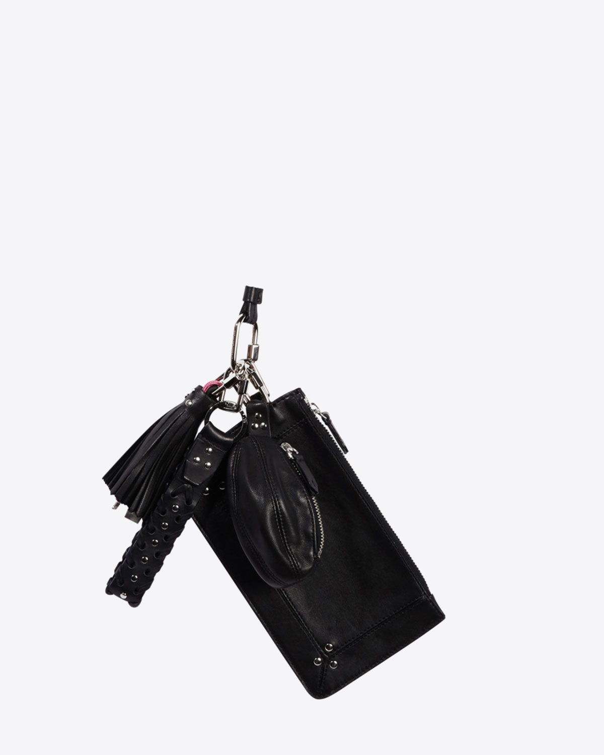 Image du produit Jérôme Dreyfuss Accessoires Collection Jitoumi Lambskin Noir   - 2