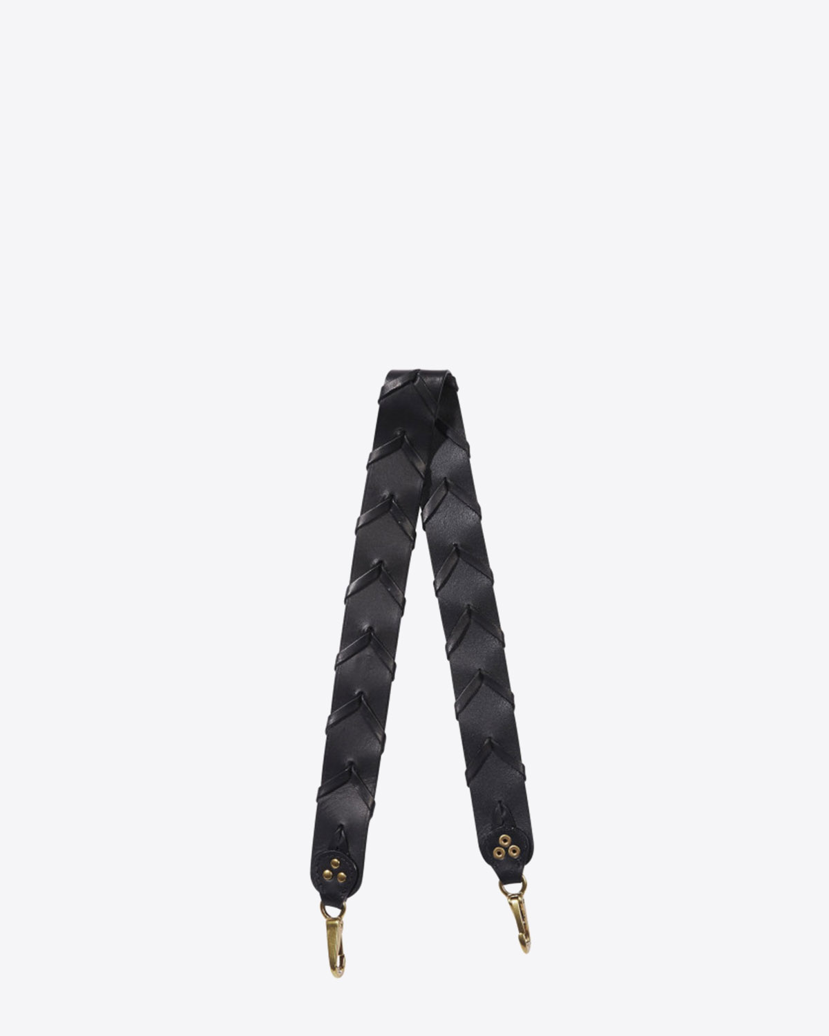 Image du produit Jérôme Dreyfuss Anse Tréssée – Cuir Noir Brass