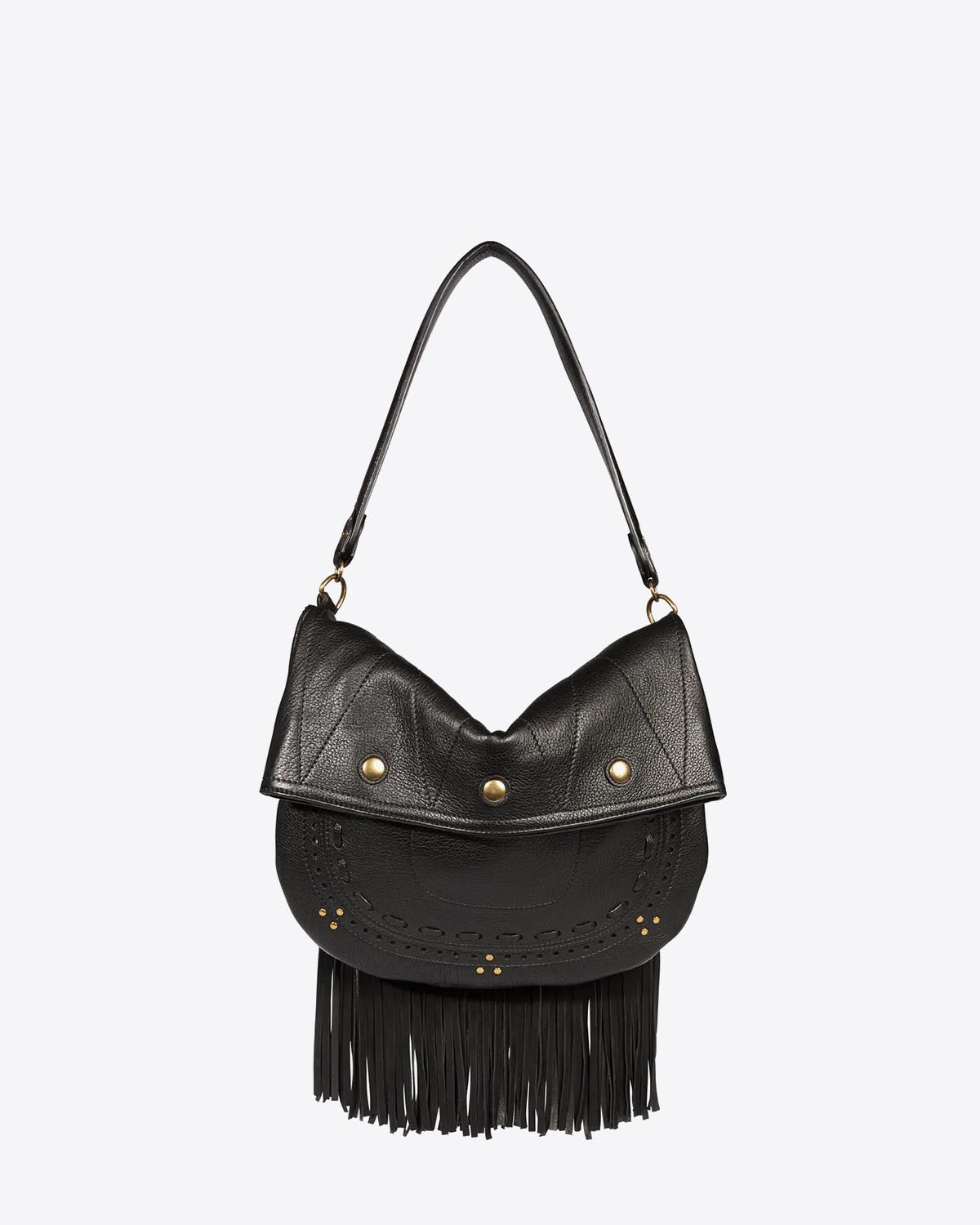 J r me Dreyfuss Sac Jerry M Goatskin Noir Grain