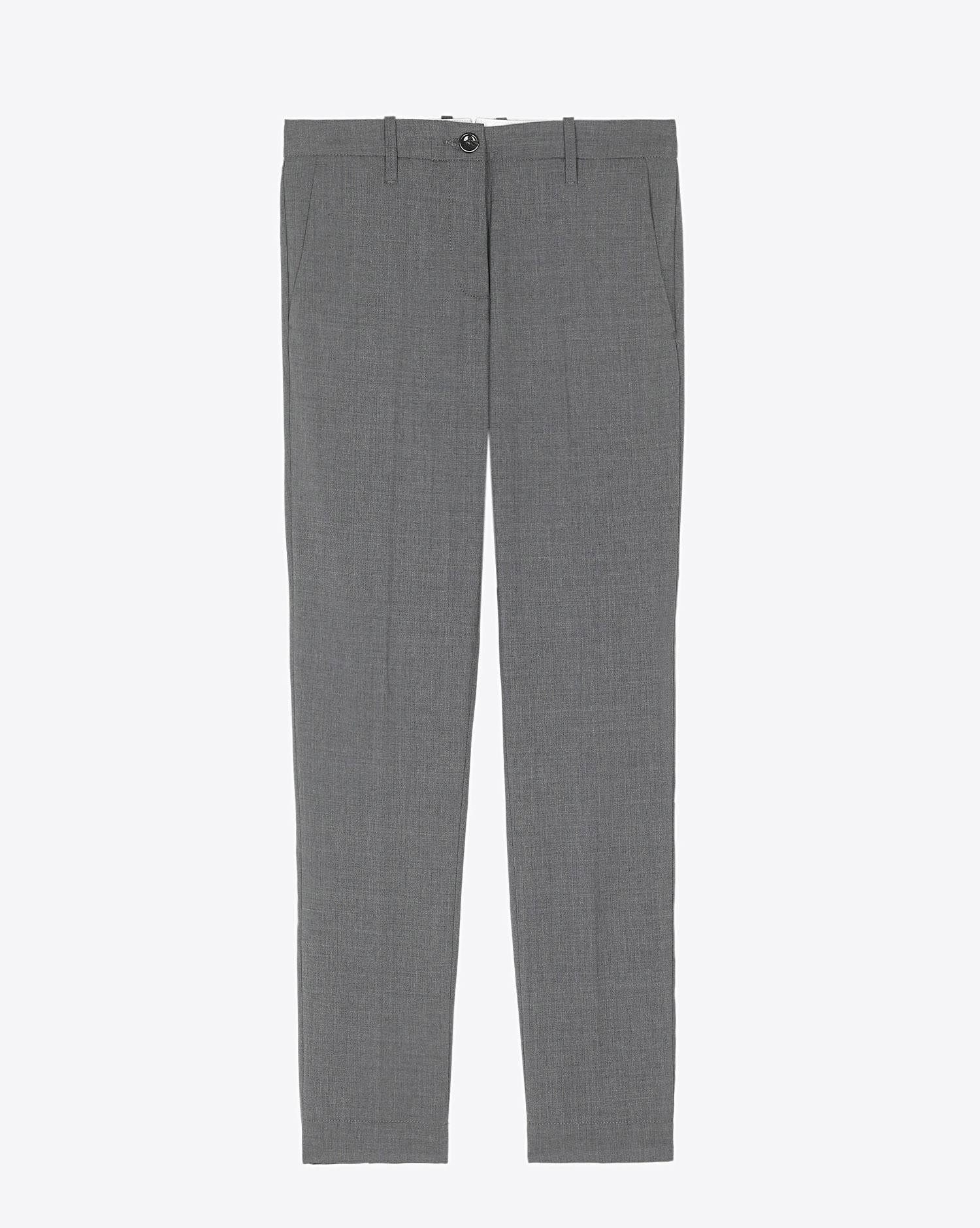 Nine in the Morning Pantalon Breezy - Grey Melange  