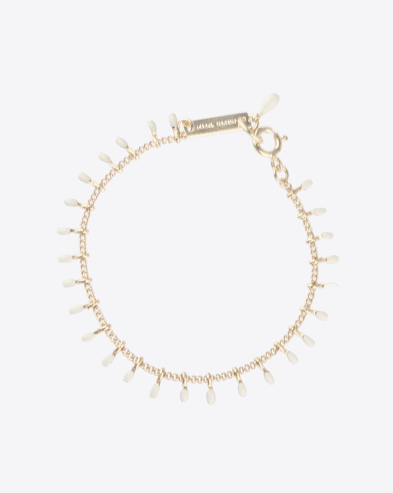 Isabel Marant Bijoux Bracelet CASABLANCA Mini Perles - Ecru  