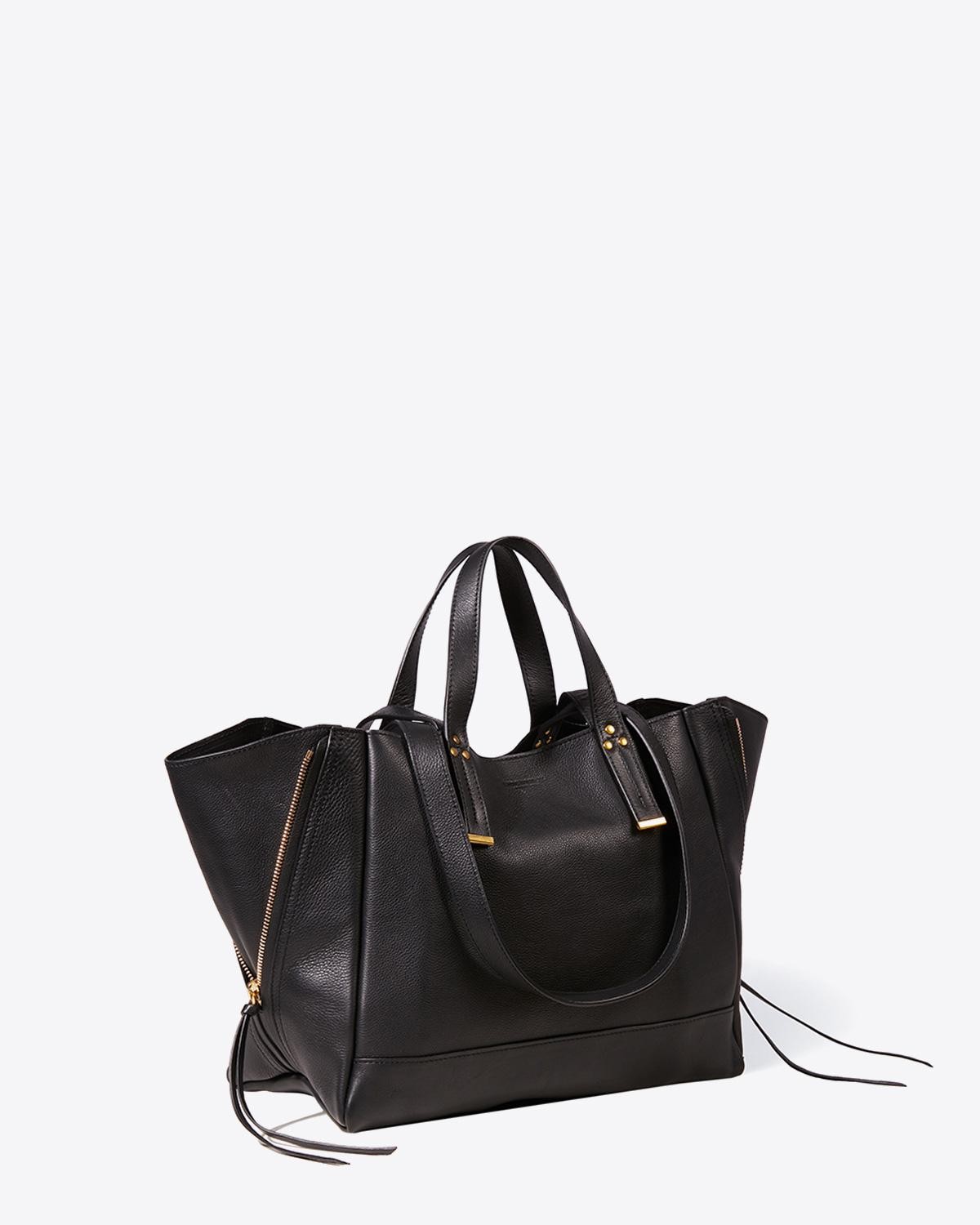 Image du produit Jérôme Dreyfuss Pré-Collection Sac Georges M Calfskin Noir Brass  