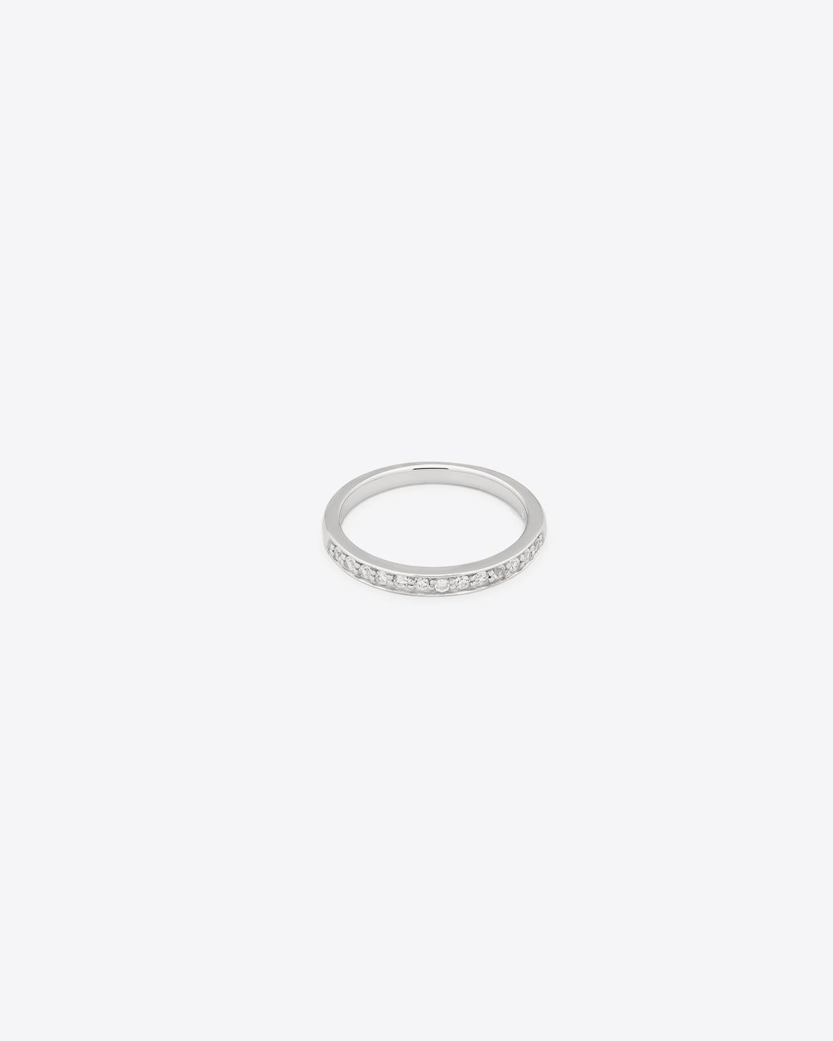 Image du produit Tom Wood O Ring Zirconia Silver - Bague de phalange 