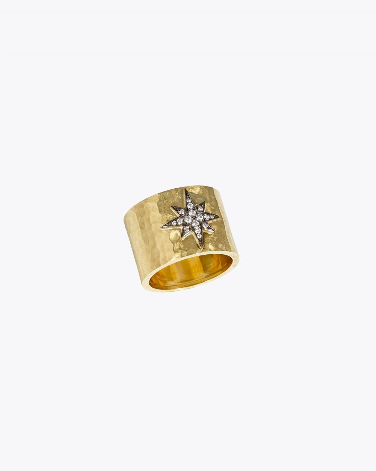 Bague Constellation étoile Feidt Paris. 