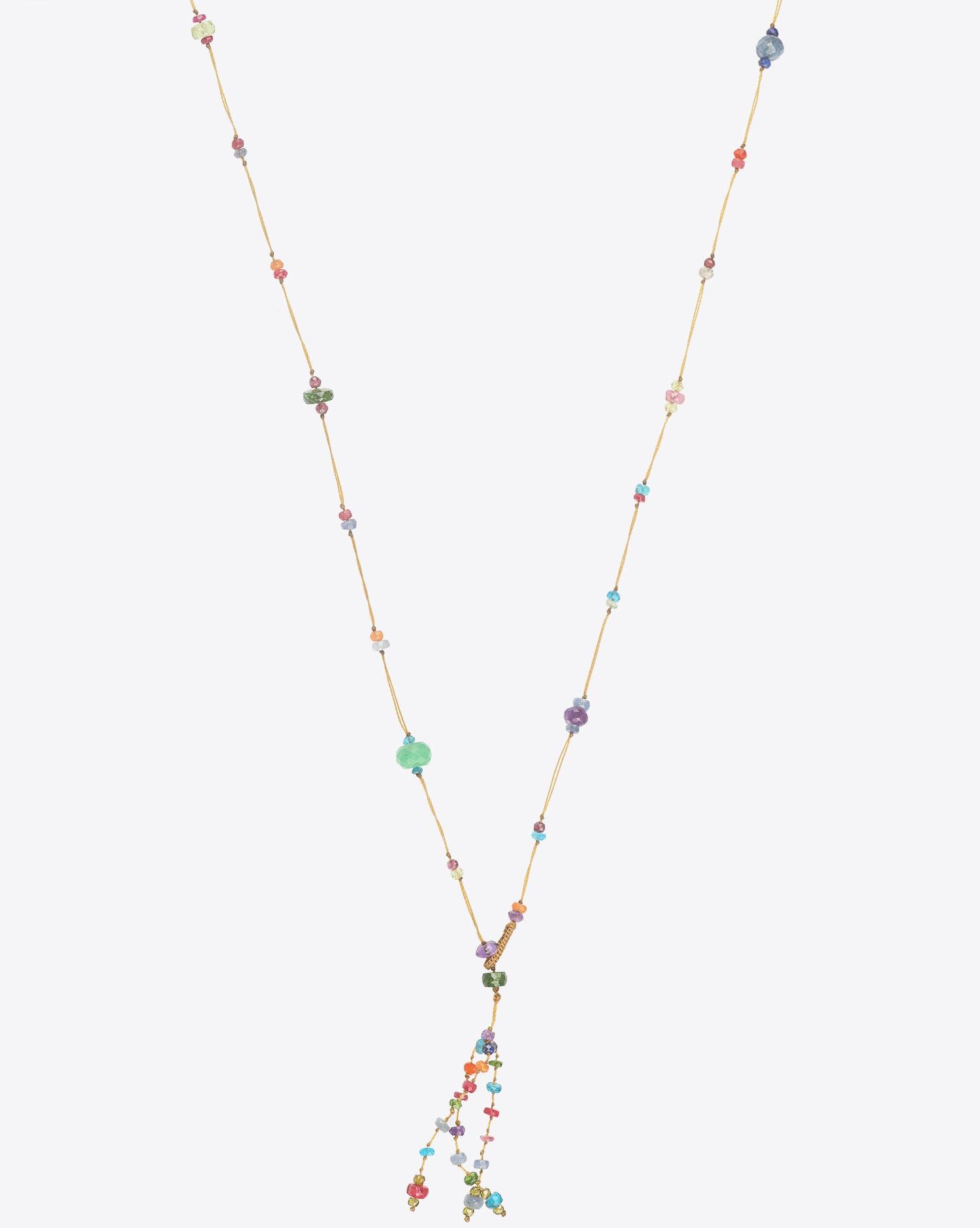 Sharing Sautoir Pampille HOLY FAIRY LONG - Cordon Beige  