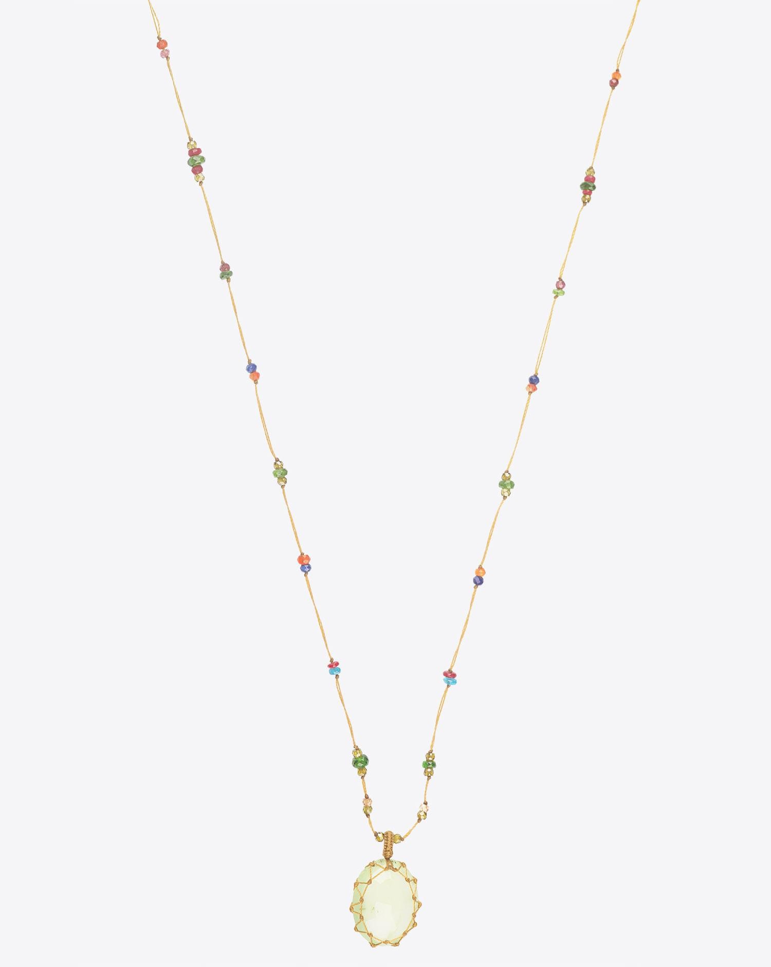 Image du produit Sharing Collier Long TIBETAN - Prehnite  