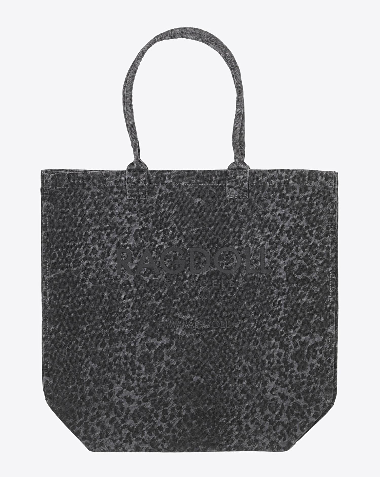 Ragdoll LA Holiday Bag - Anthracite Leopard  