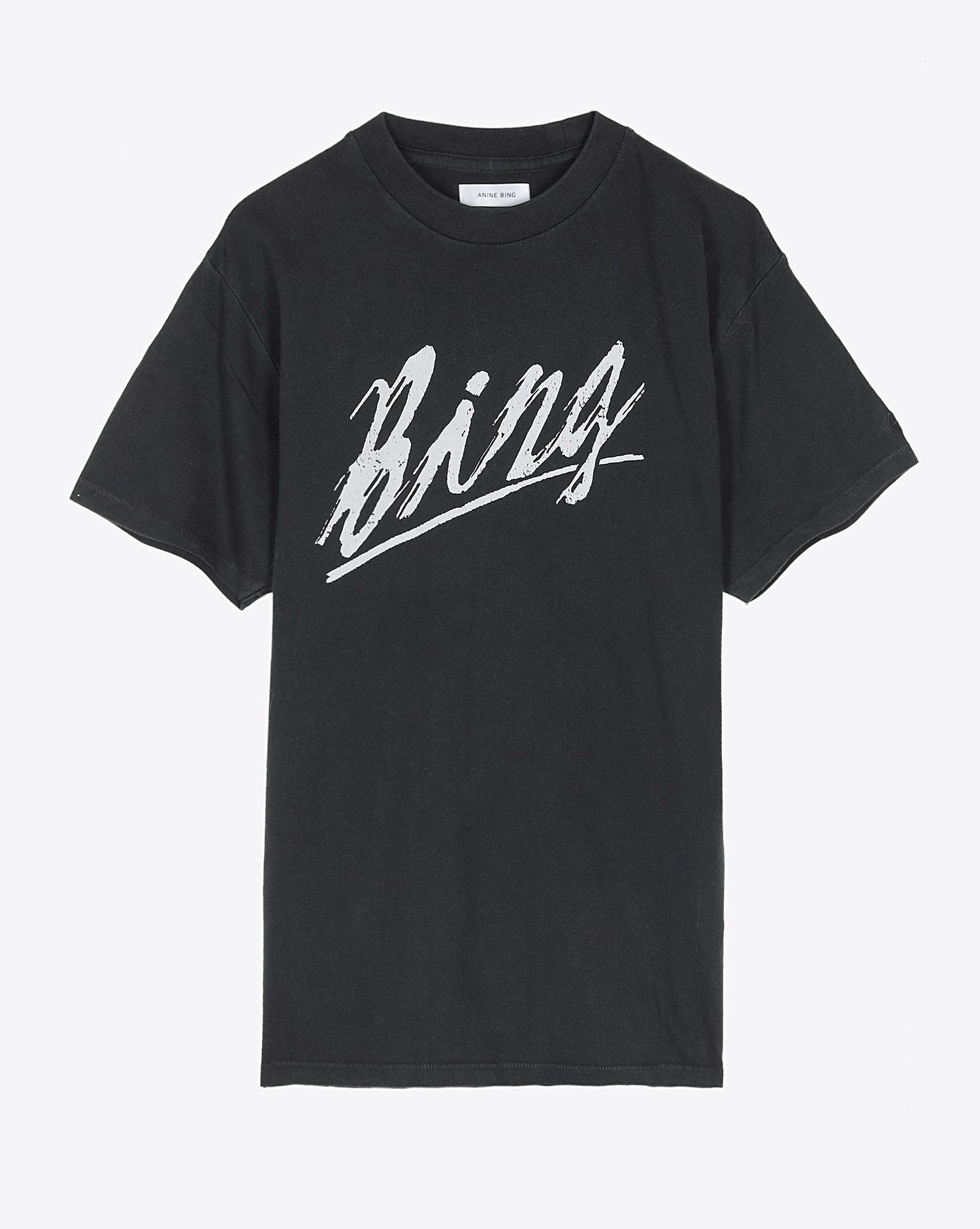 Image du produit Anine Bing Basic Bing Tee - Vintage Black  
