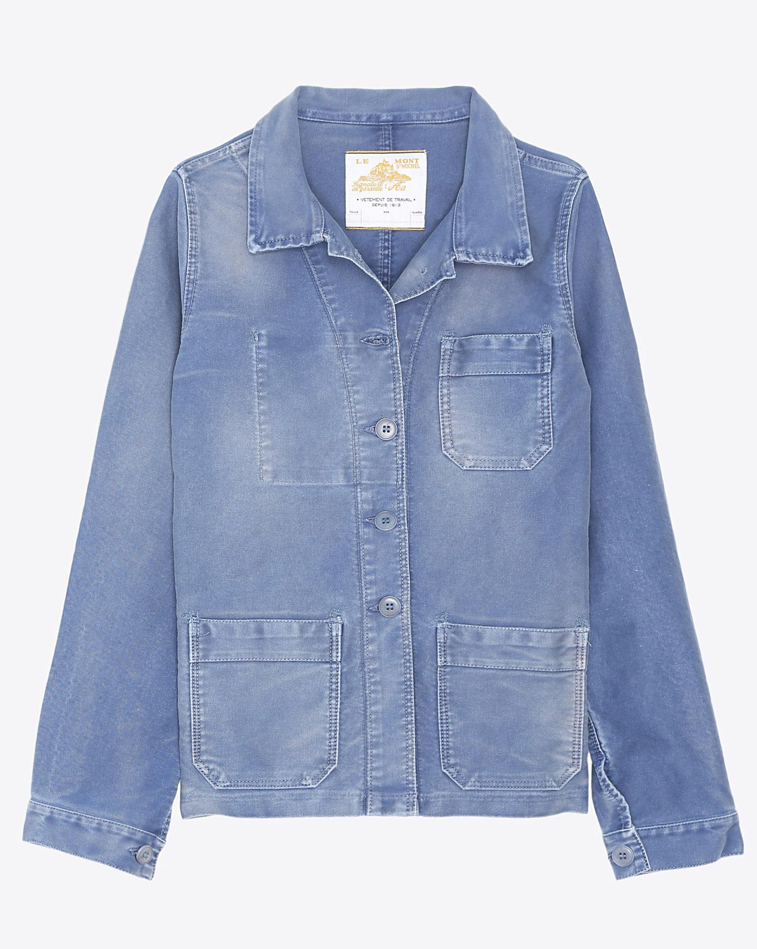 Image du produit Le Mont Saint Michel Véritable Veste de travail - Vintage Washed   