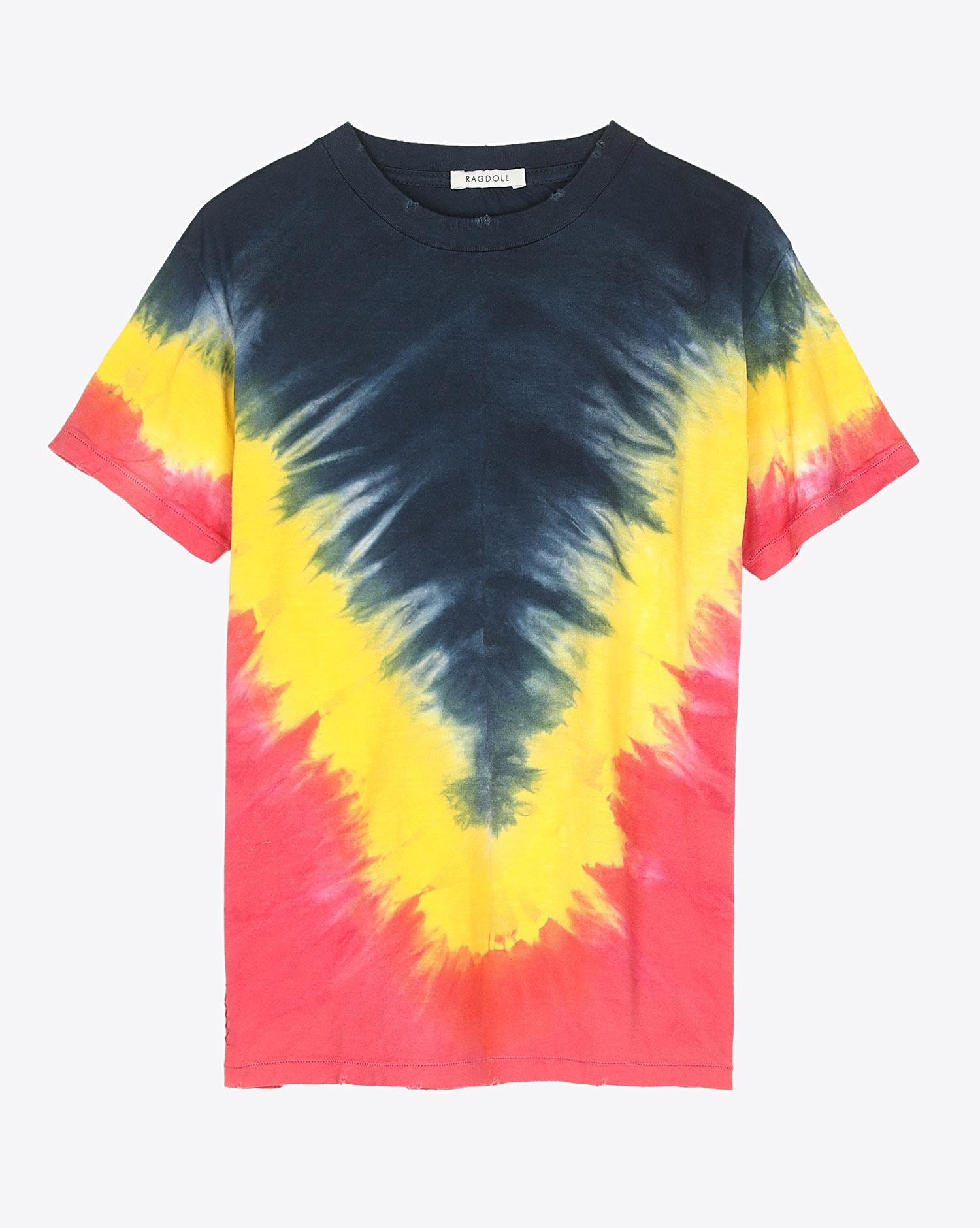 Image du produit Ragdoll LA Tie Dye Tee - Navy   