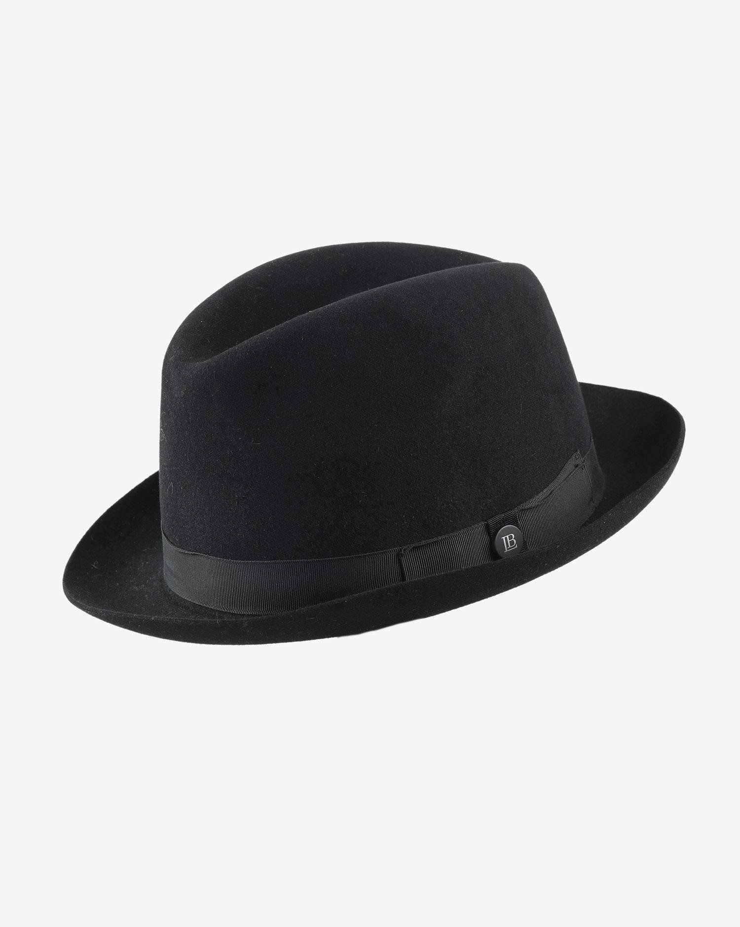 Image du produit Laurence Bossion Chapeau Feutre Trilby Robert - Noir  