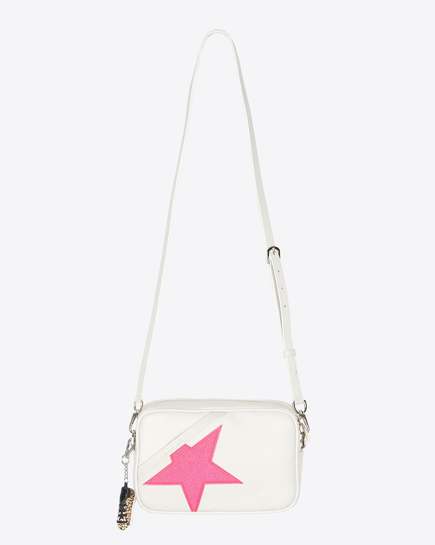 Image du produit Golden Goose Accessoires Collection Star Bag blanc &eacute;toile rose  