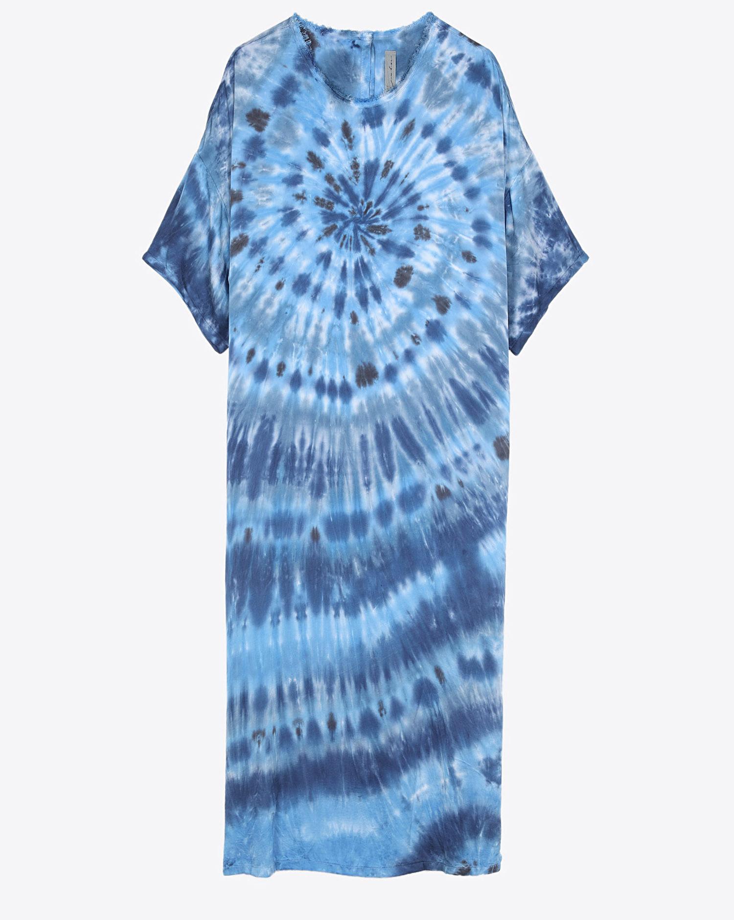 Image du produit Raquel Allegra Pré-Collection T Shirt Dress - Sea  