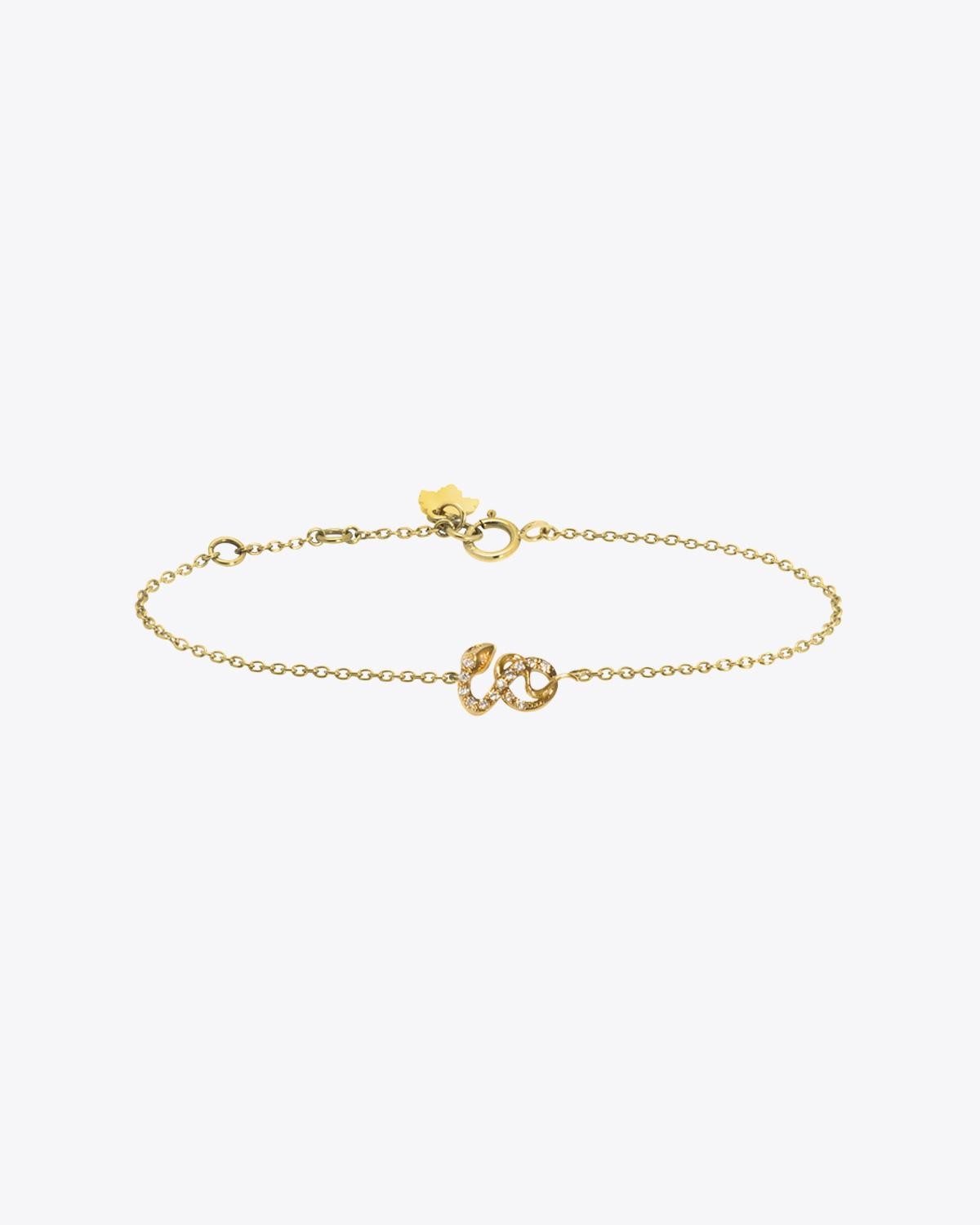 Image du produit Feidt Bracelet Serpent - Or Jaune 18K et Diamants