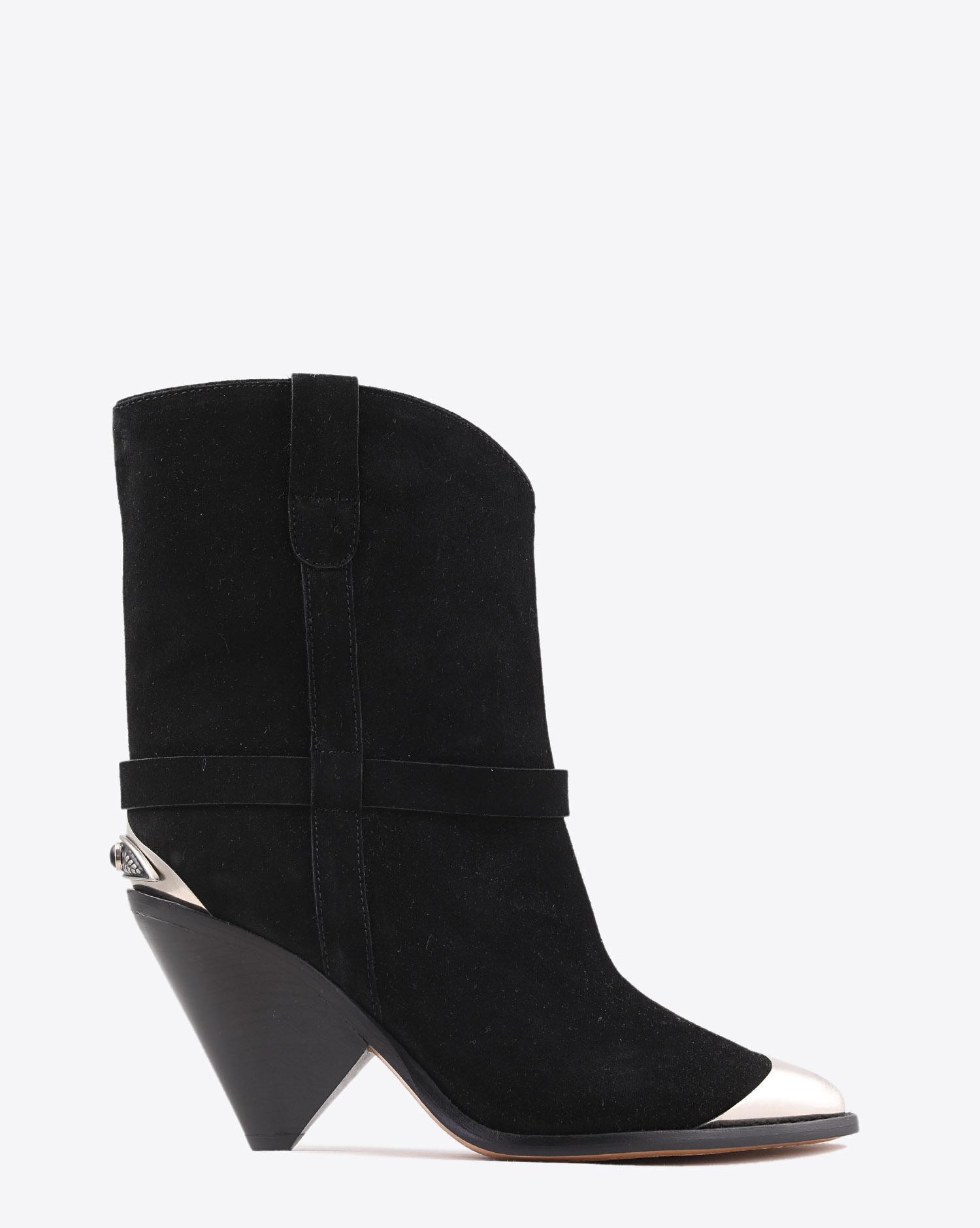Isabel marant suede booties hotsell