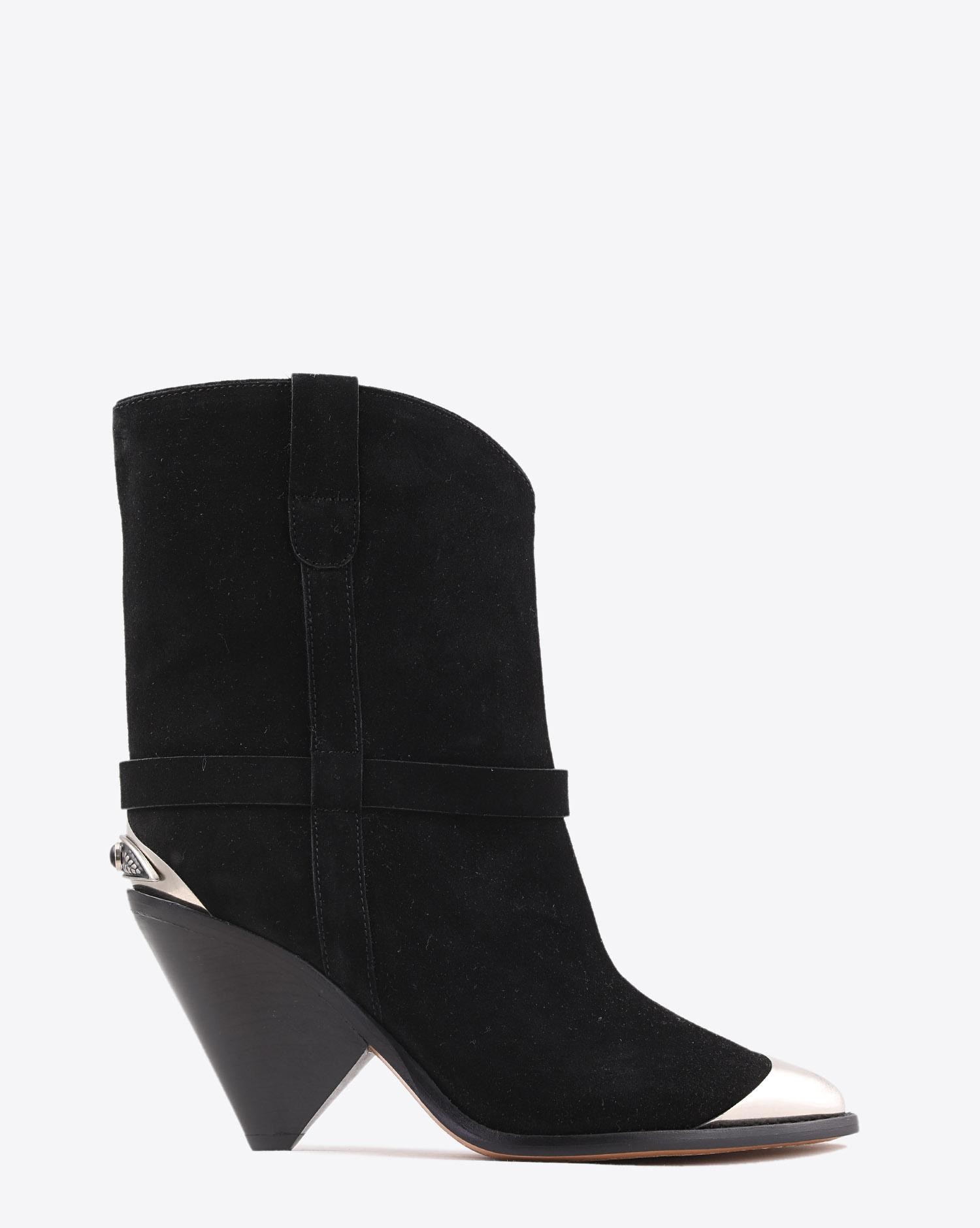 Isabel Marant Etoile Boots LAMSY - Suede Black  