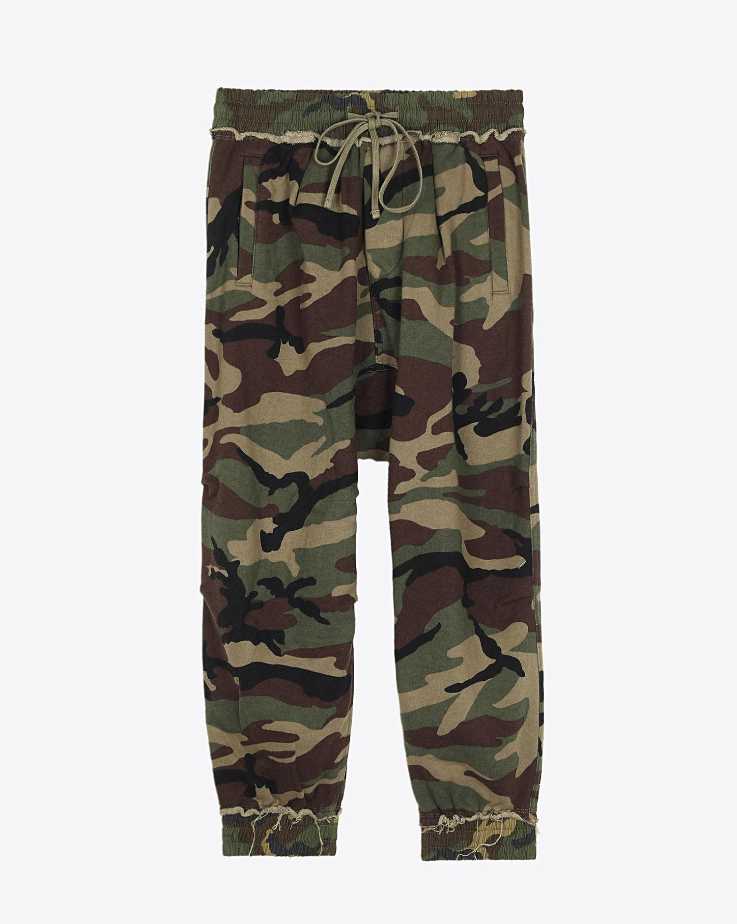 R13 Denim Pre Collection Harem Sweatpant Camo pour Femme