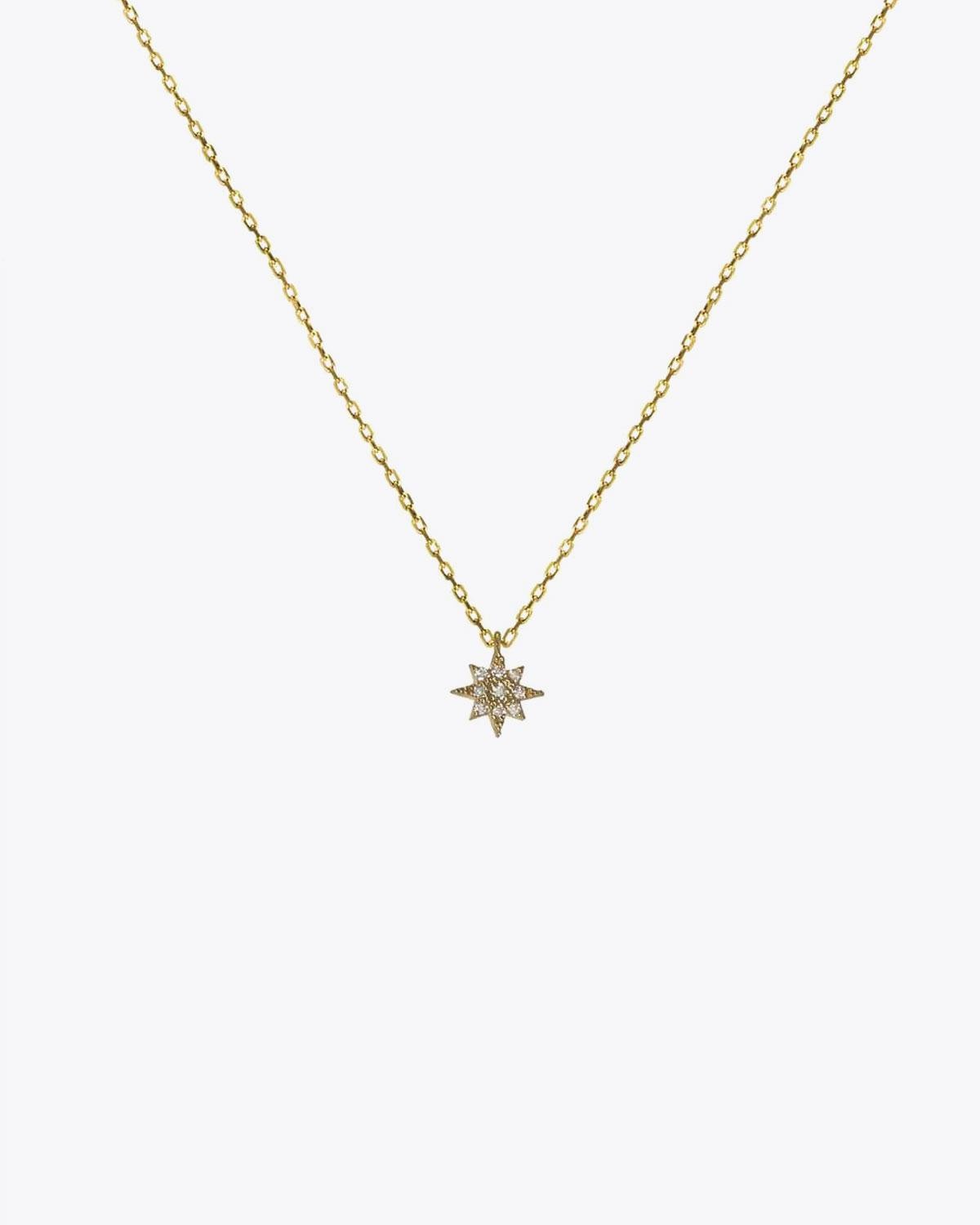 Feidt Collier Soleil - Or Jaune 18K et Diamants