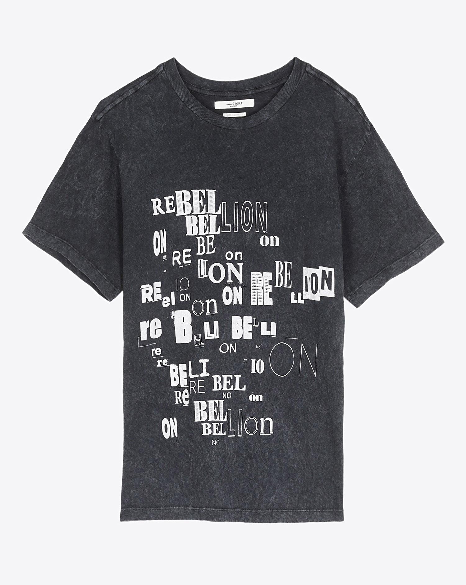 Isabel Marant Etoile Tee Shirt PEWELA - Black  