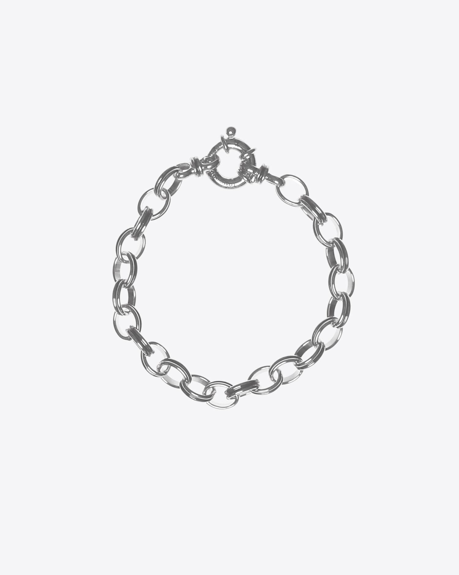 Tom Wood Charm Bracelet - Silver  