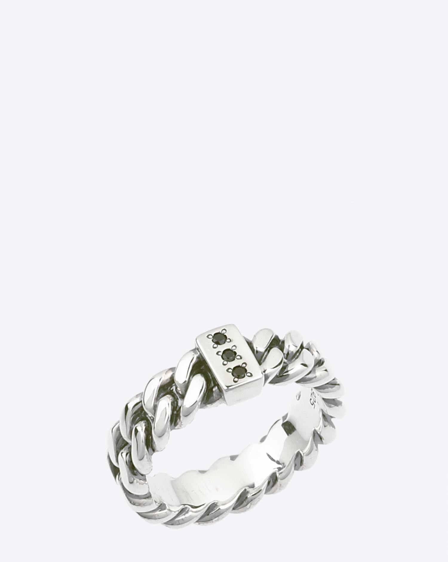 Tom Wood Chain Ring Slim Spinel   