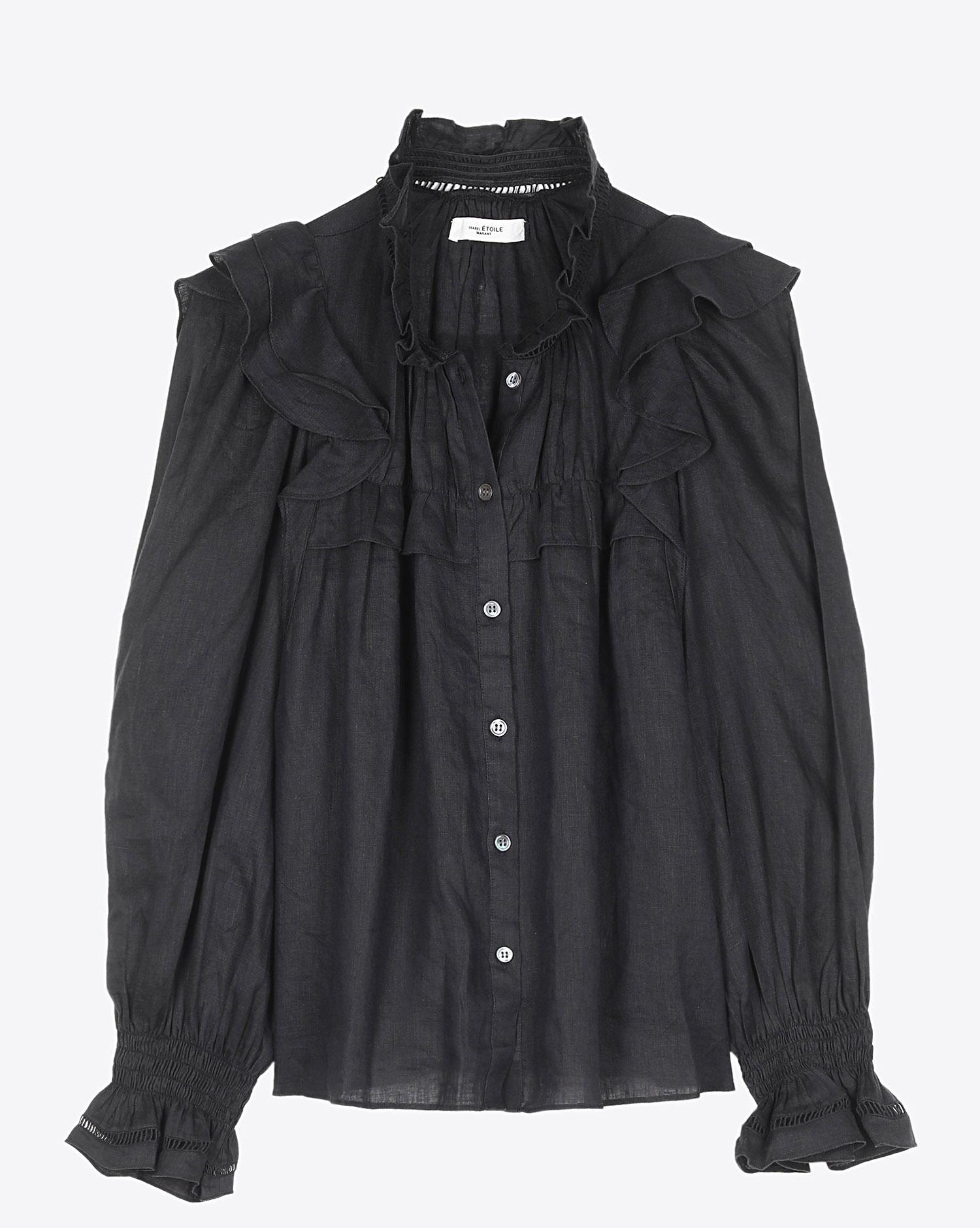 Isabel Marant Etoile Chemise ATEDY - Black  