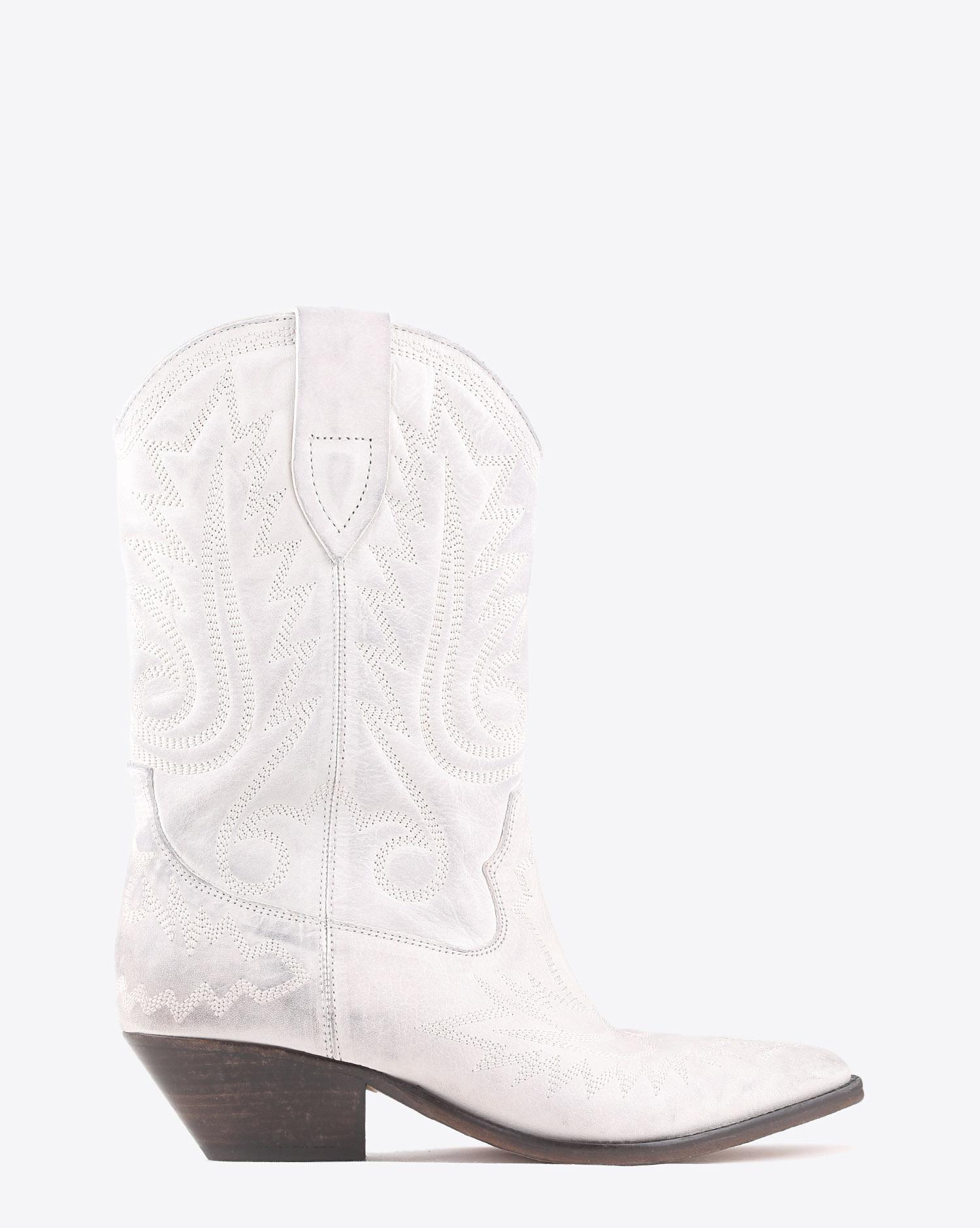 Isabel Marant Chaussures Botte DUERTO - White   