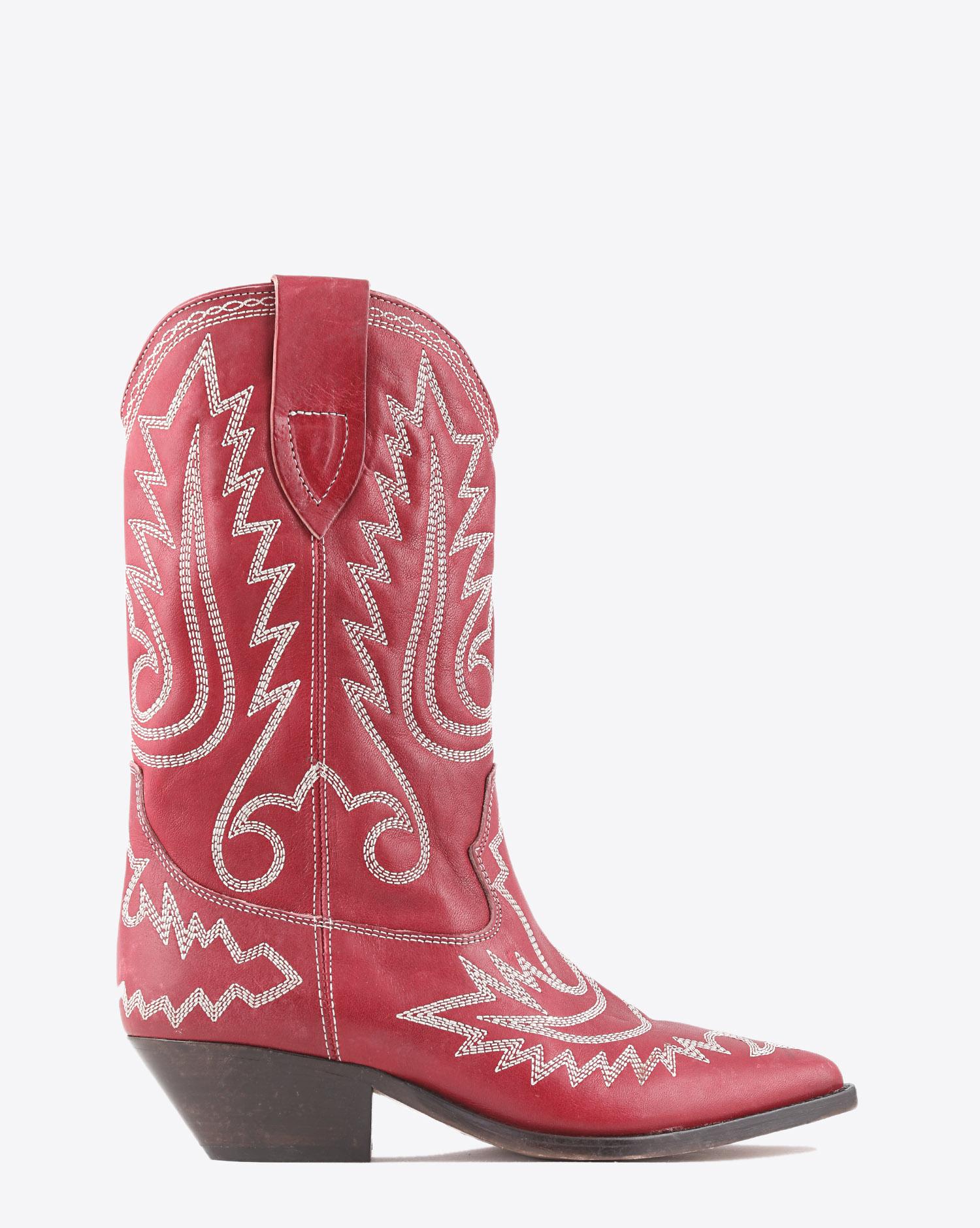 Isabel Marant Chaussures Botte DUERTO - Red  