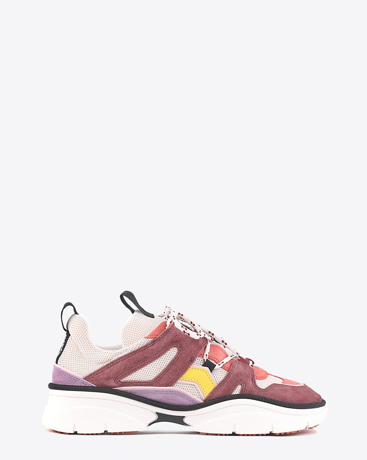 Isabel Marant Chaussures Sneakers KINDSAY - Raspberry   