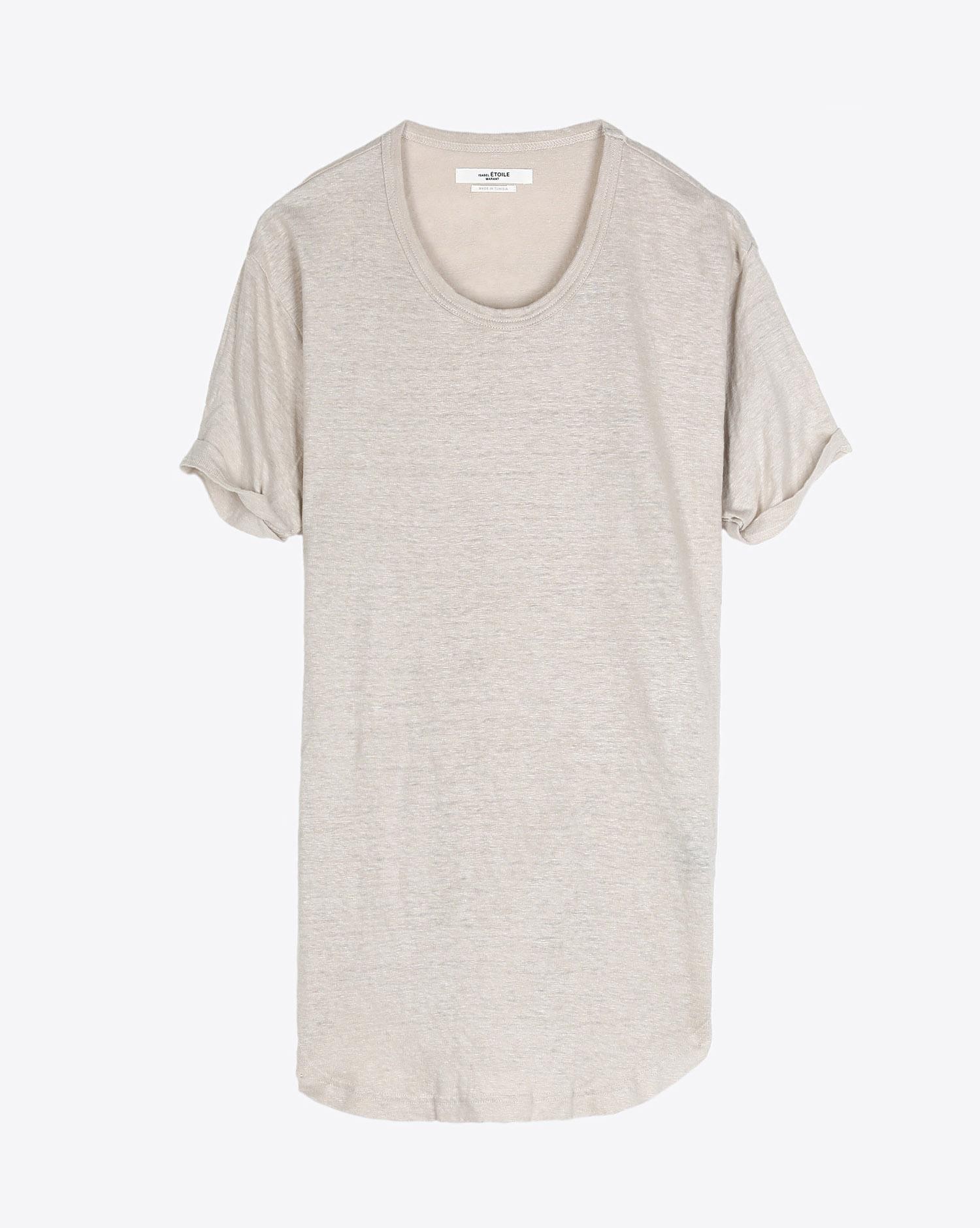 Isabel Marant Etoile Tee Shirt KOLDI - Chalk  