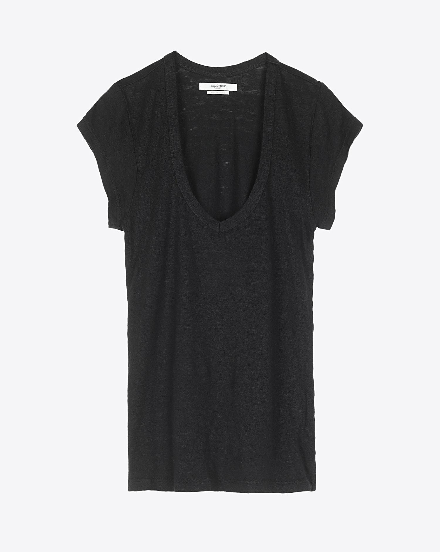 Tee Shirt femme manches courtes black