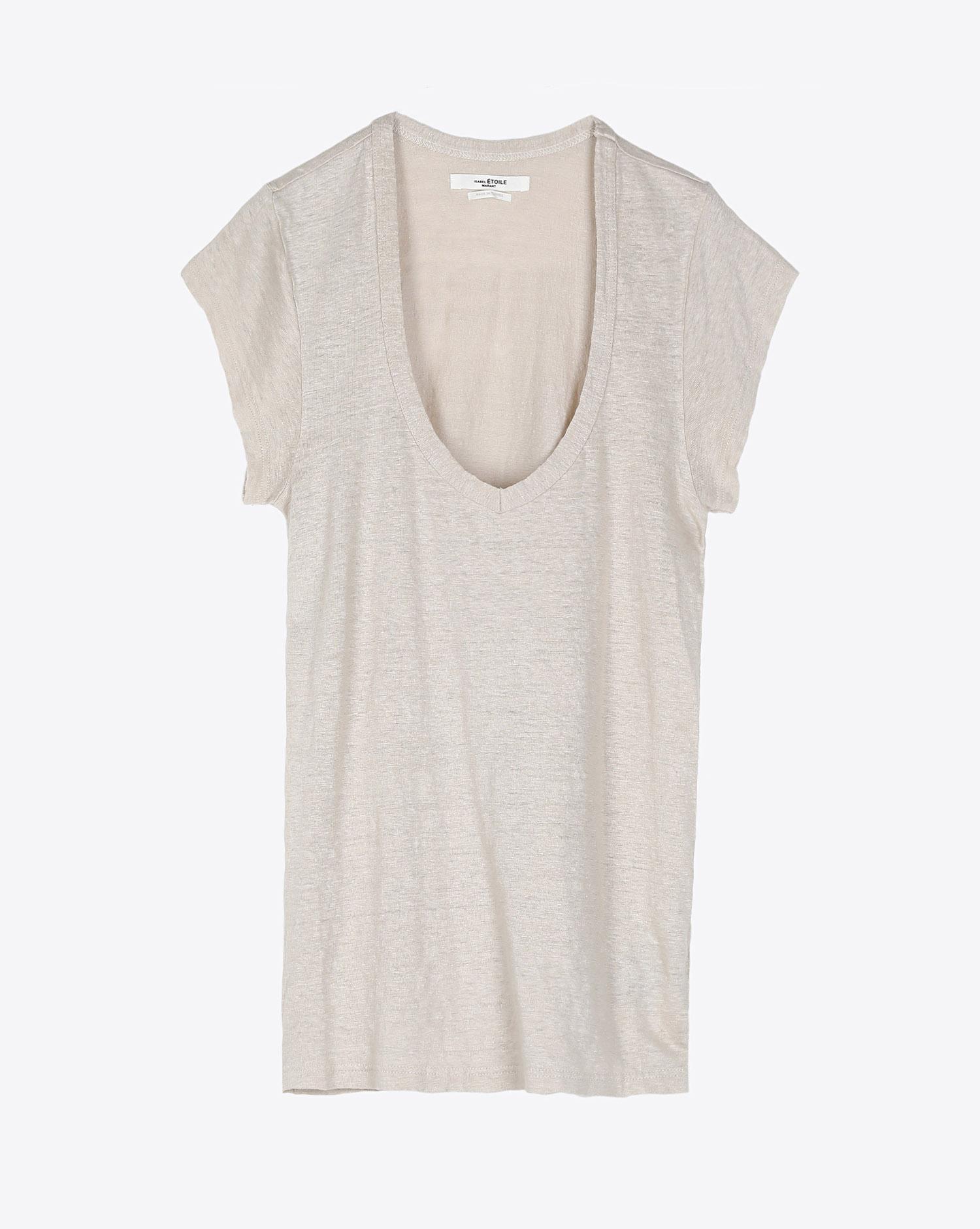 Isabel Marant Etoile Tee Shirt ZANKOU - Chalk  