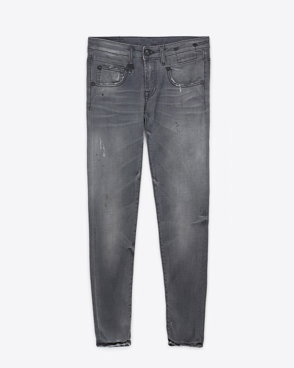Image du produit R13 Denim Collection Boy Skinny - Grey Orion - 2