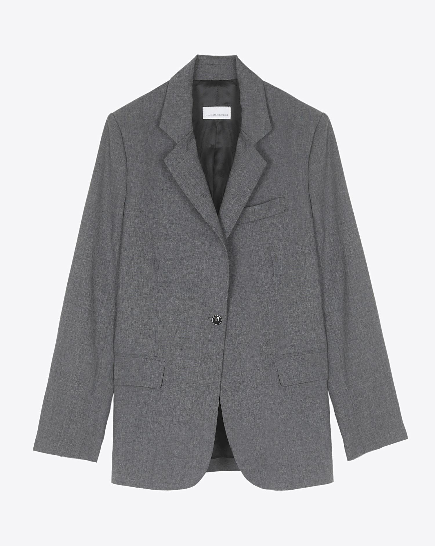 Nine in the Morning Blazer Bella - Grey Melange  