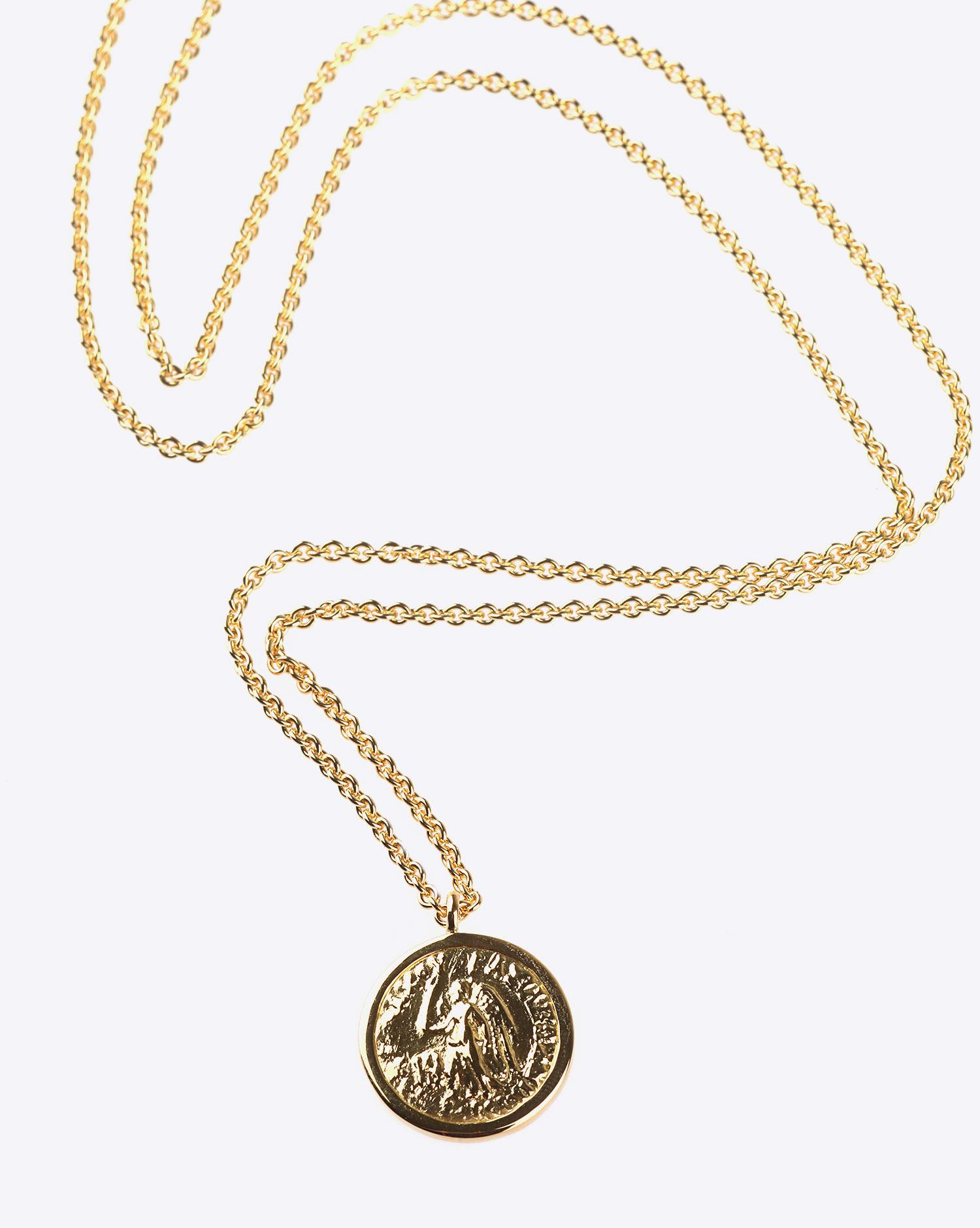 Image du produit Tom Wood Coin Pendant Angel - Gold    - 2