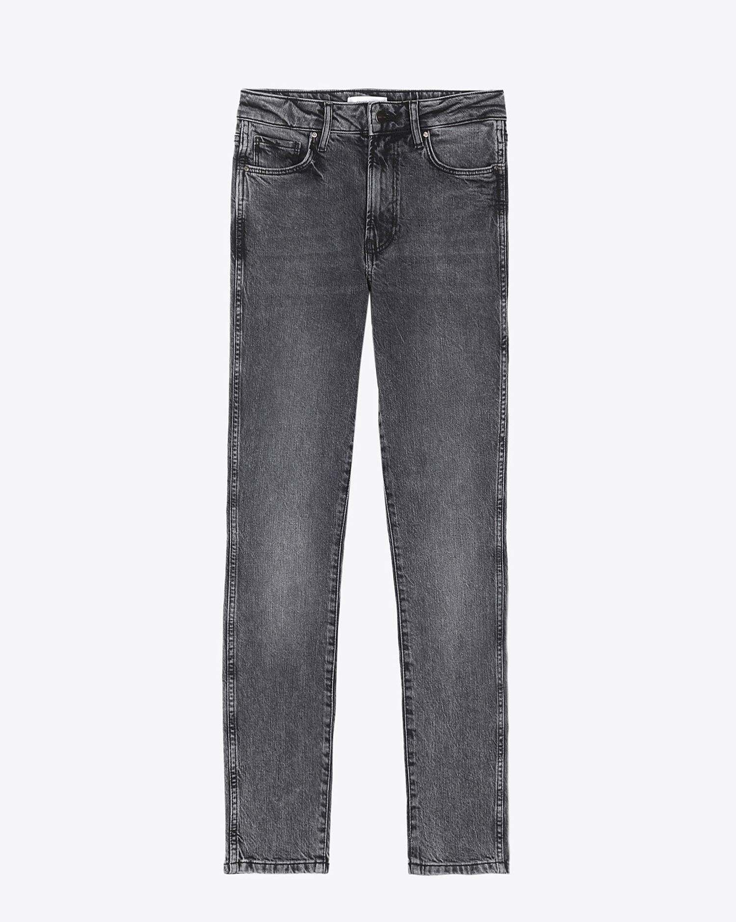 Anine Bing Jagger Jean - Ash Grey pour Femme