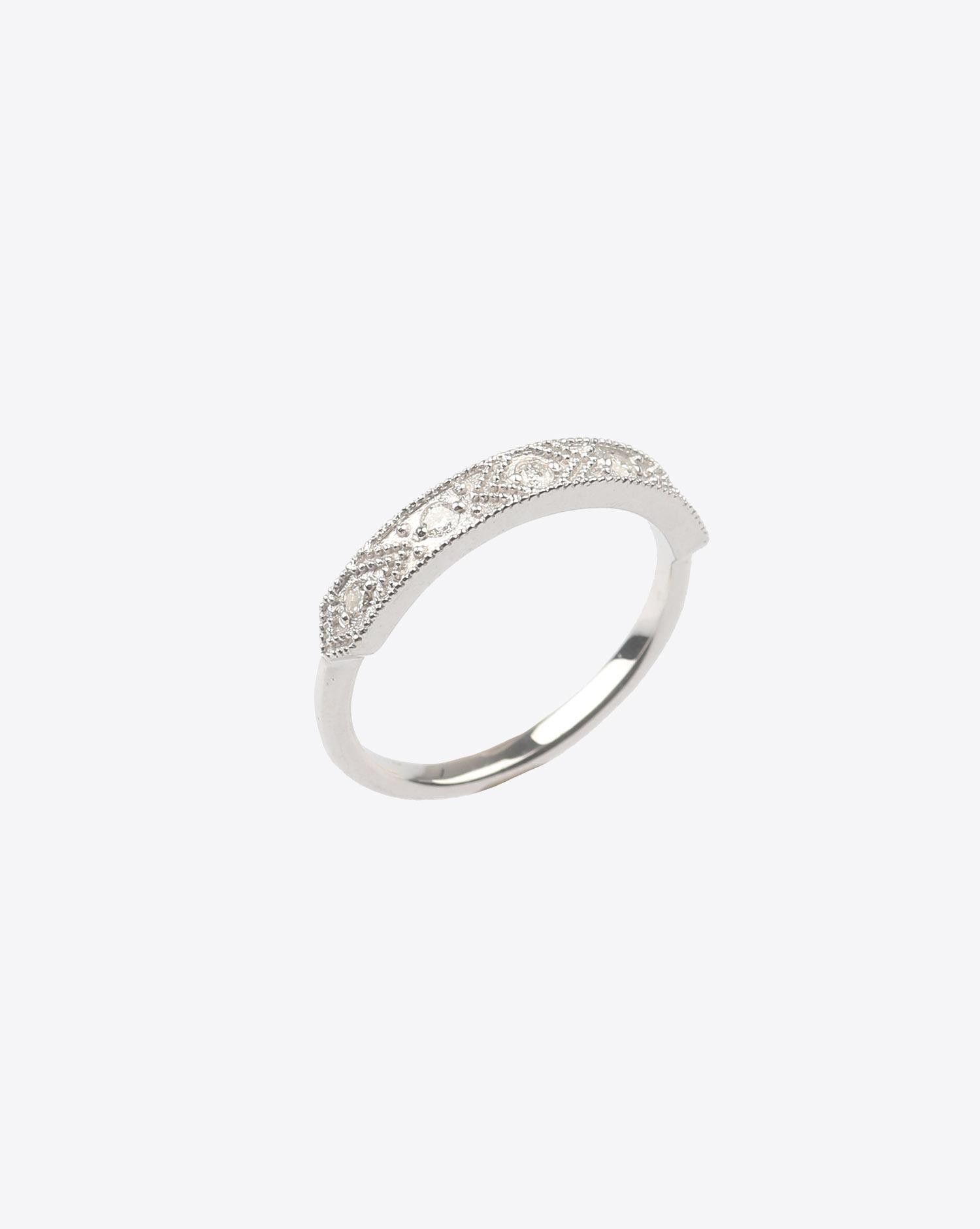 De Jaegher Bague Loveliness Argent & Diamants blancs  