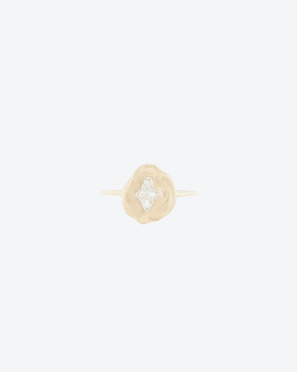 Produit Pascale Monvoisin Hayett Bague Diamants - Or Jaune & Argent  