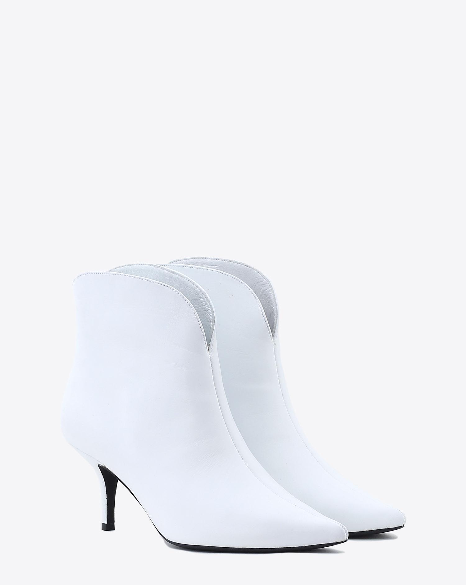 Anine Bing Annabelle Boots - White   