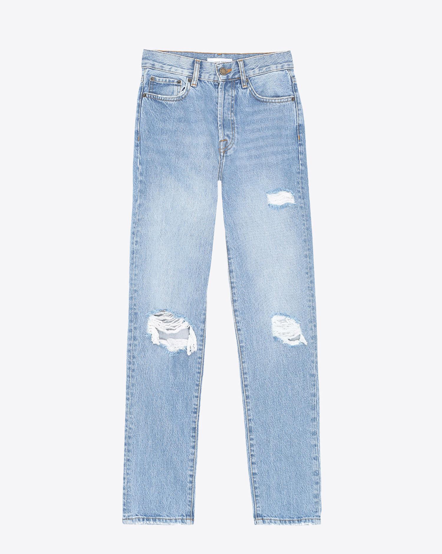 Anine Bing Brenda Jeans - Mid Blue  