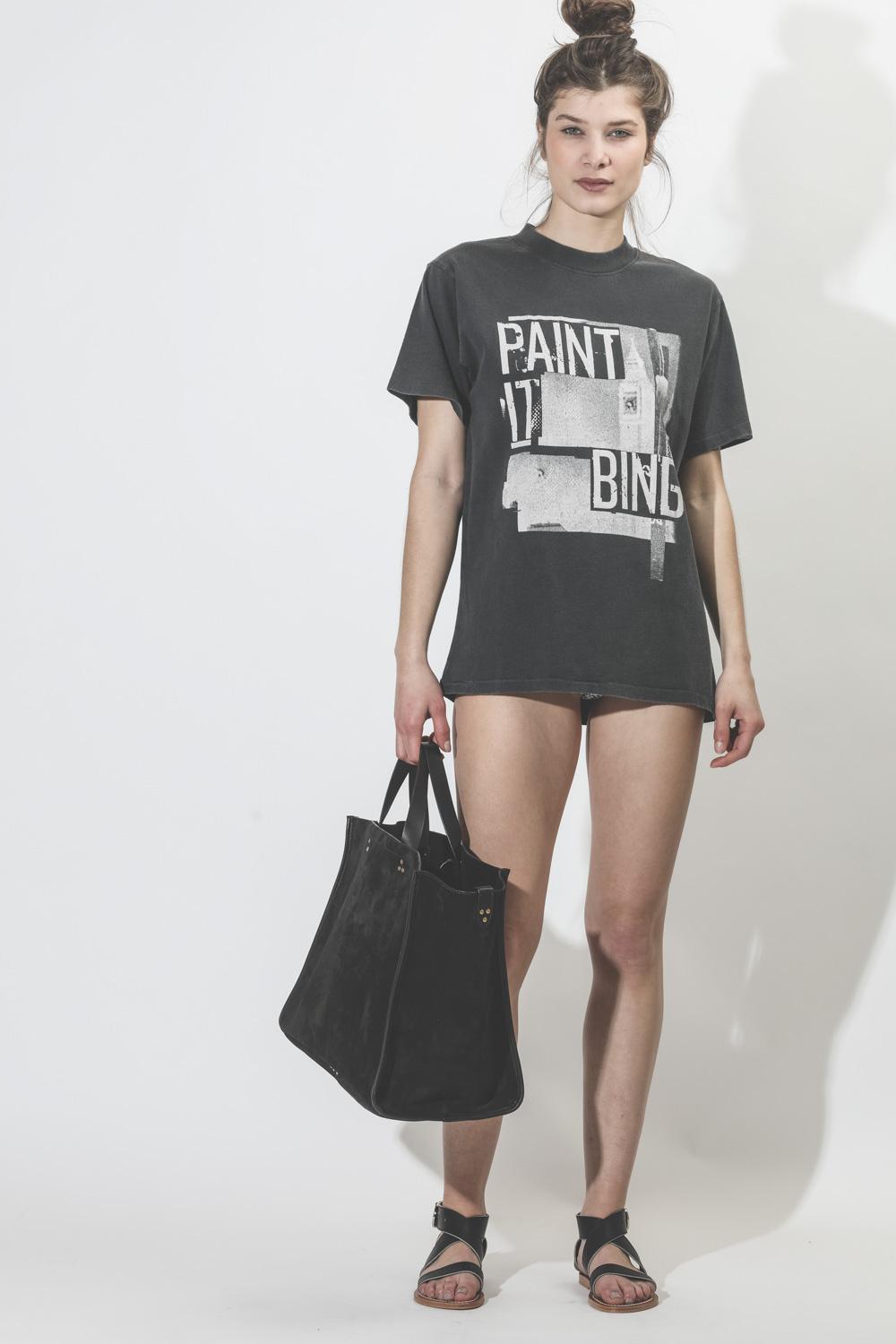 Anine Bing Georgie Tee - Paint It Bing  
