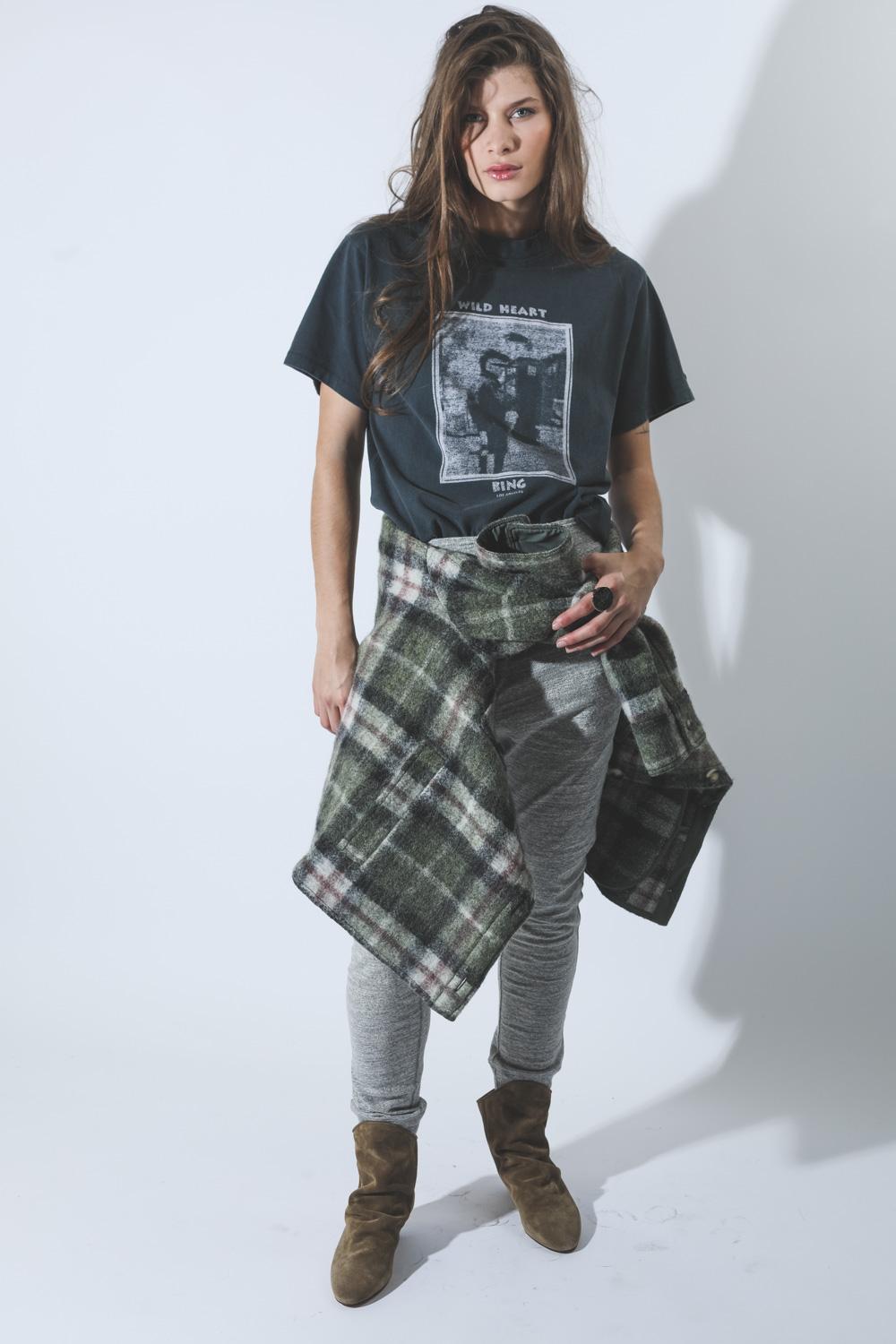 Anine Bing Georgie tee - Mohawk  