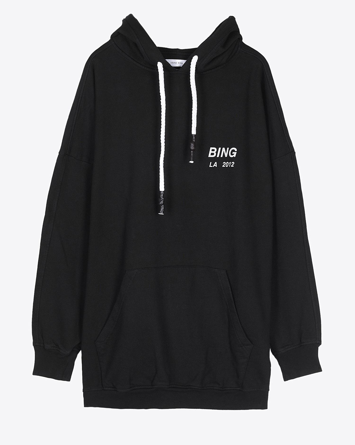 Anine Bing Lottie Hoodie - Black  