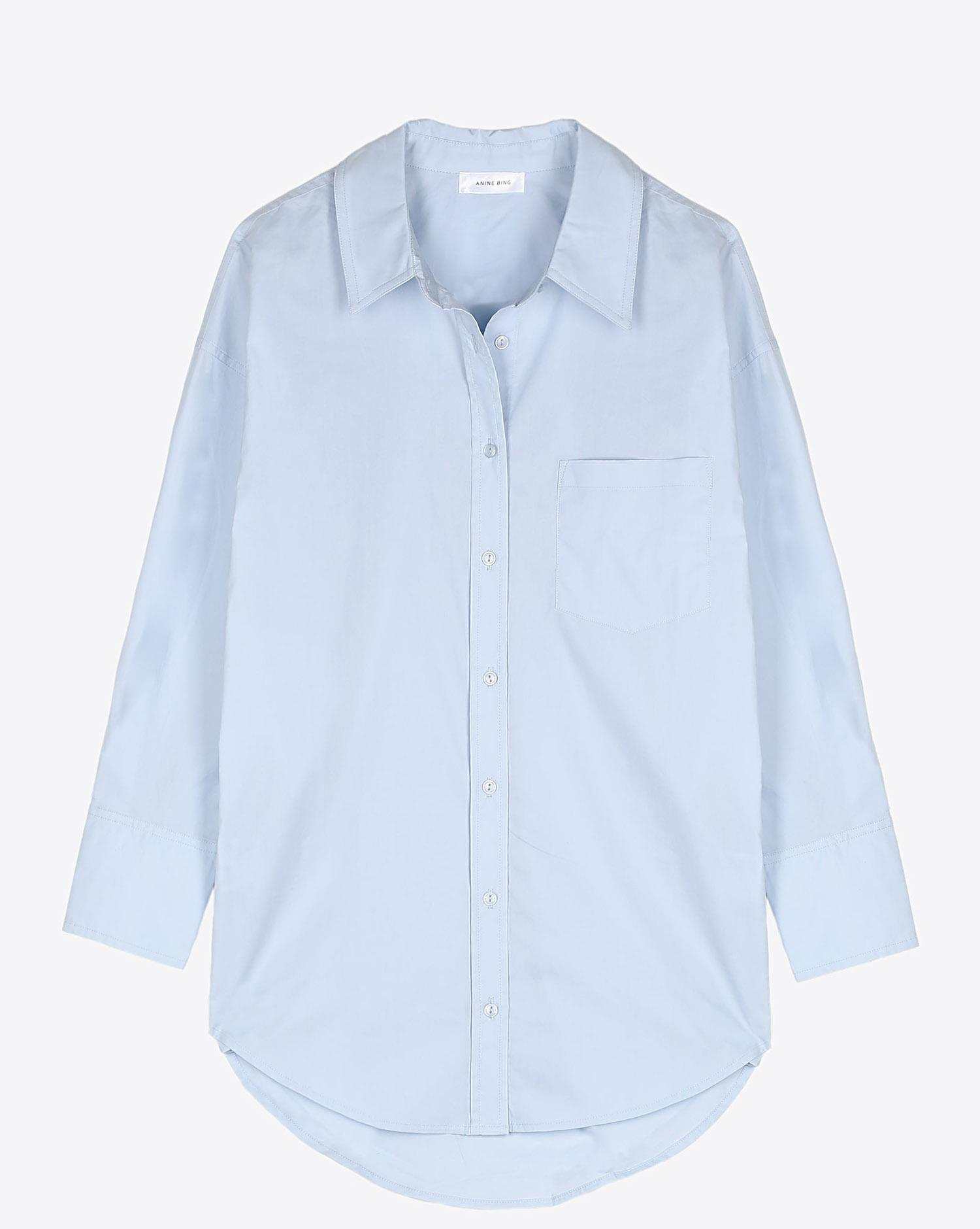 Anine Bing Mika Shirt - Blue   