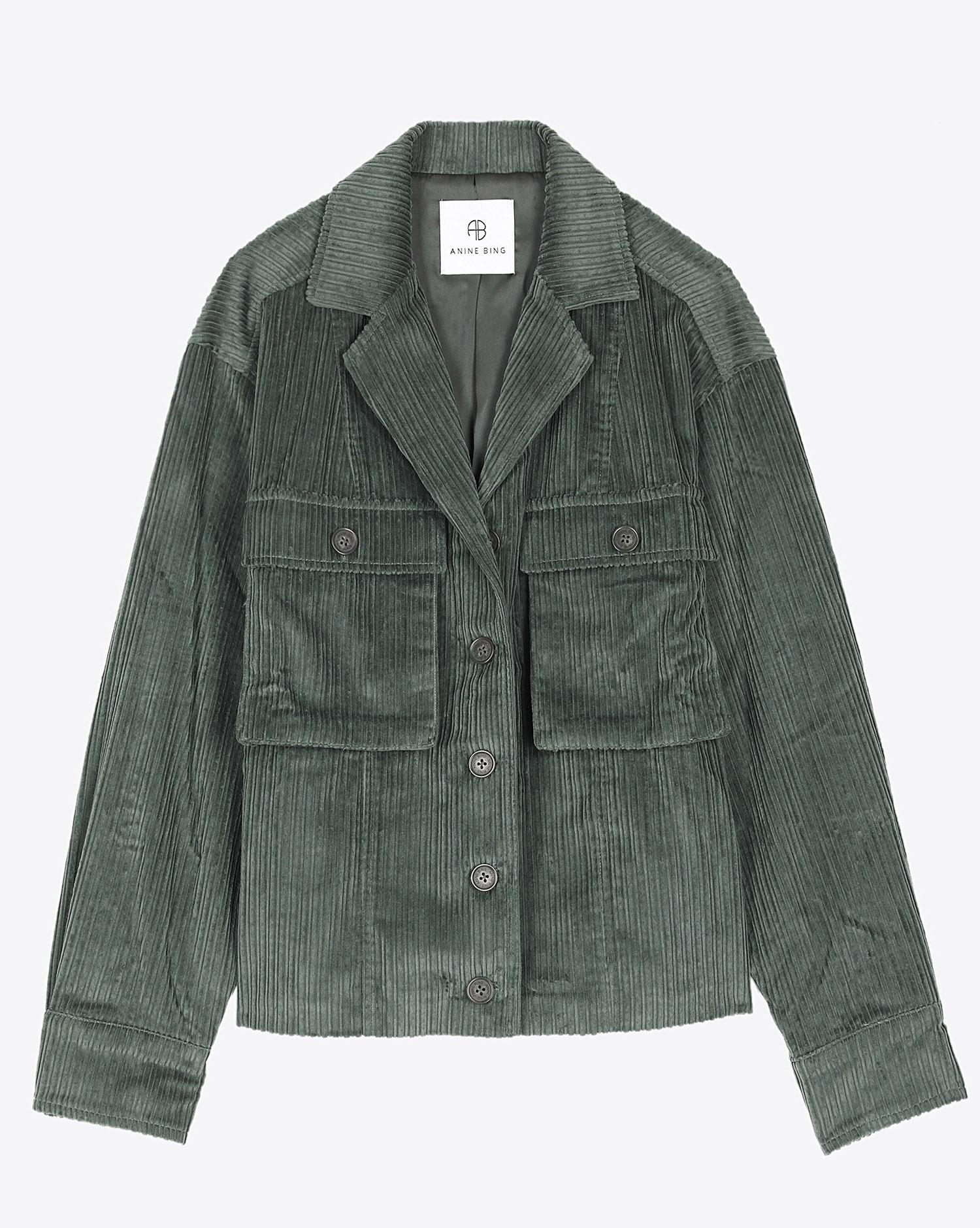 Anine Bing Sam Jacket - Green   