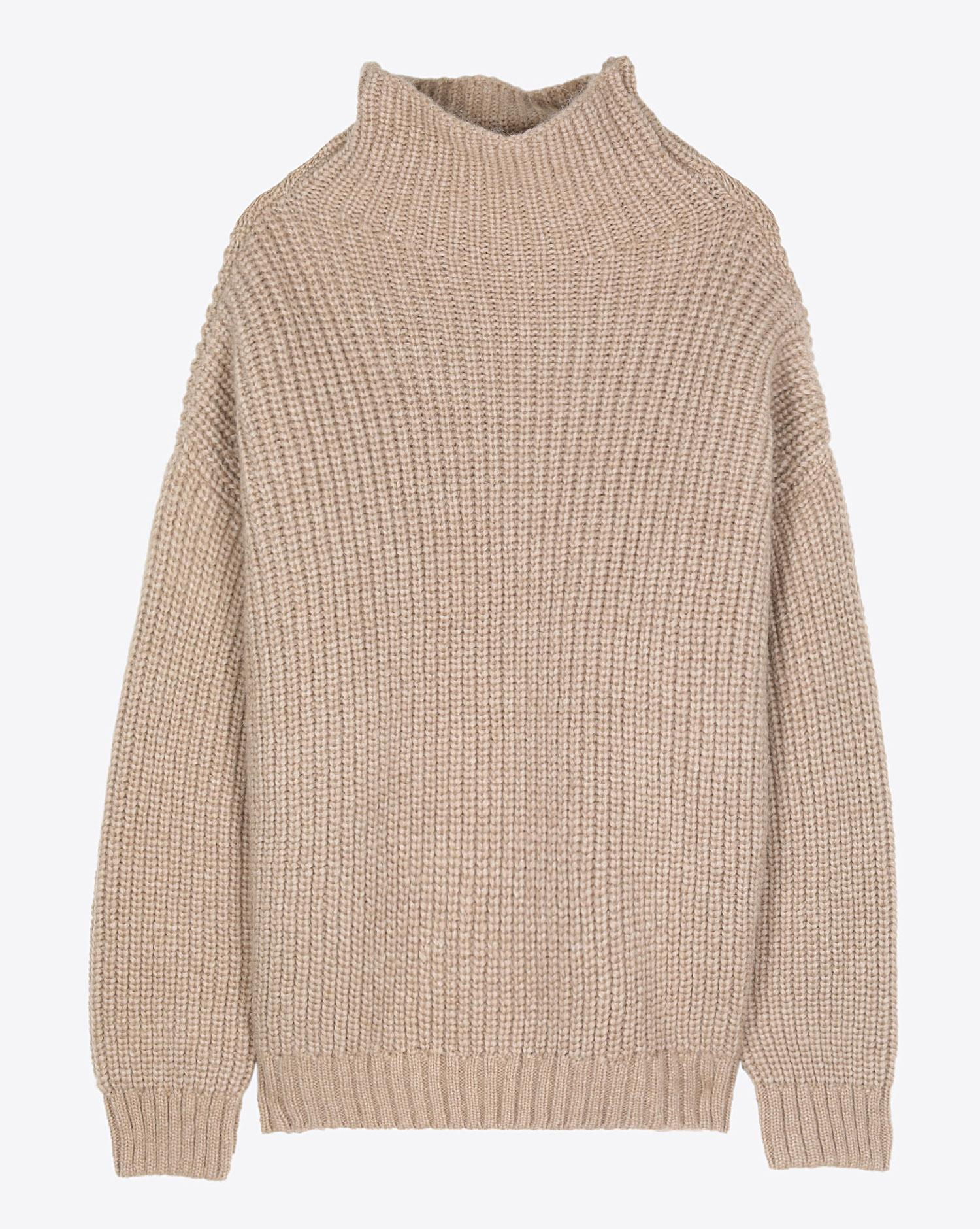 Anine Bing Sydney Sweater - Camel - Tan  