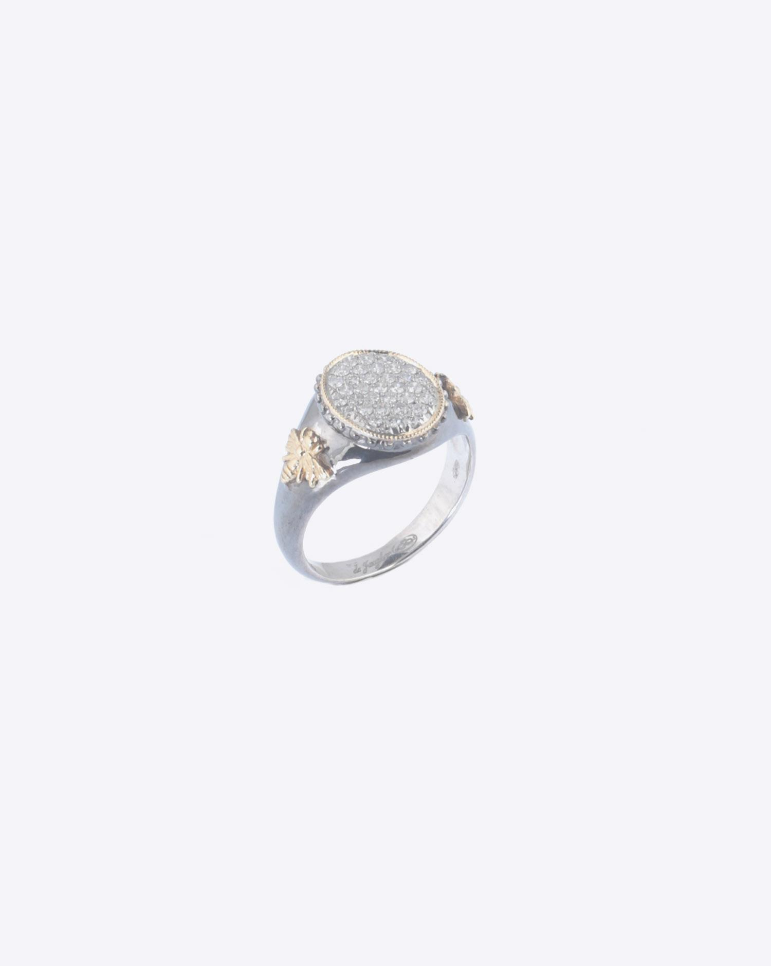 De Jaegher Ring Bee in Love - Or Jaune - Argent & Diamants Blancs  