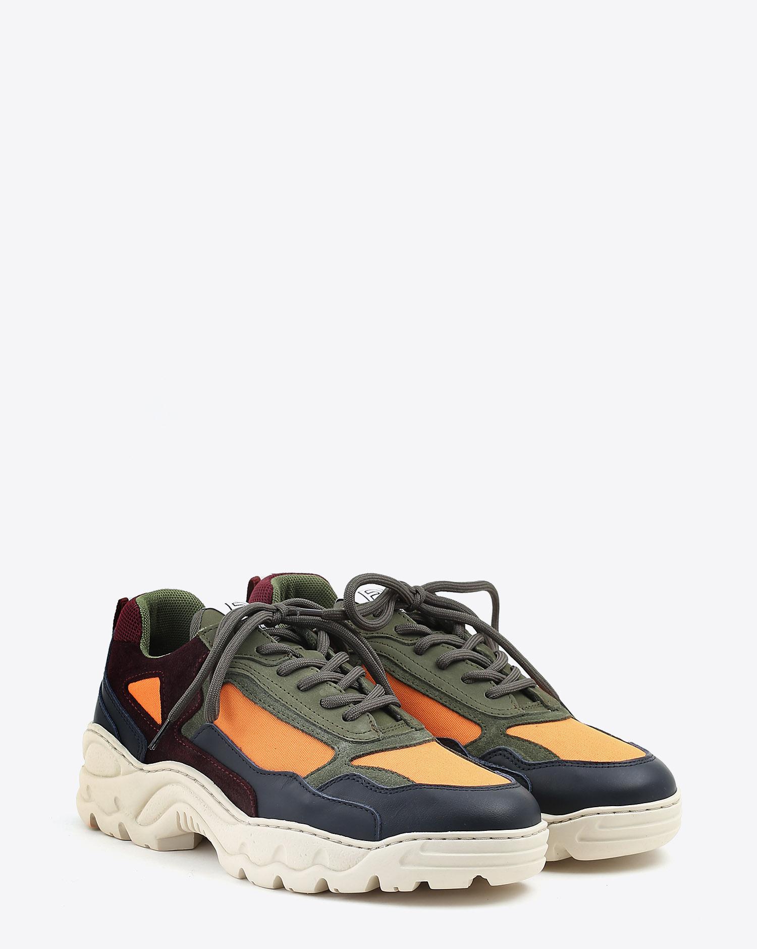 Filling Pieces Low Curve Iceman Trimix - Army Green - Femme  