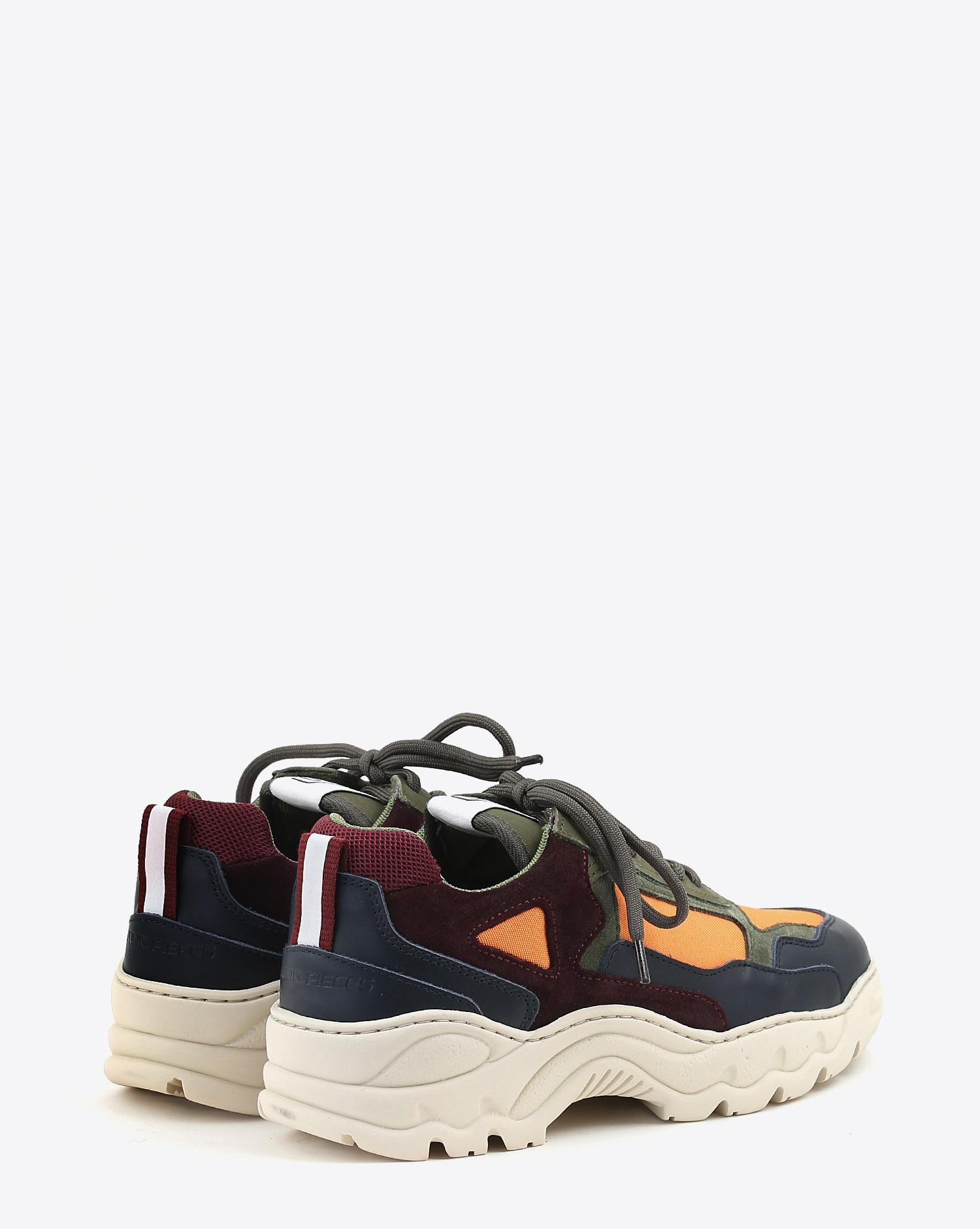 Filling Pieces Low Curve Iceman Trimix - Army Green - Femme  